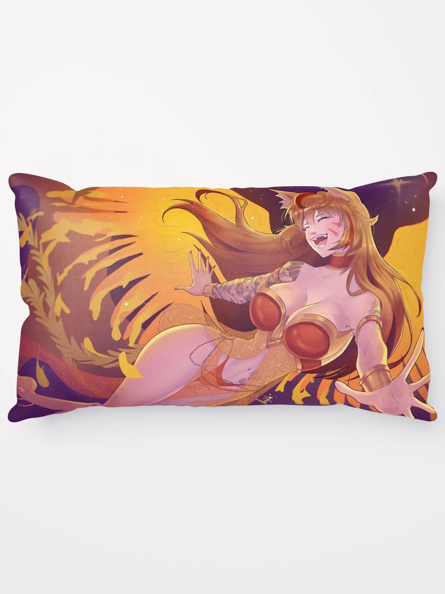 Night Flight Throw Pillow product image (5)
