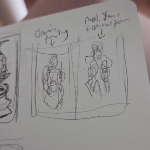 I recently learned that Ingram can do duplex printing on paperbacks. Started sketching up some ideas for potential interior c...