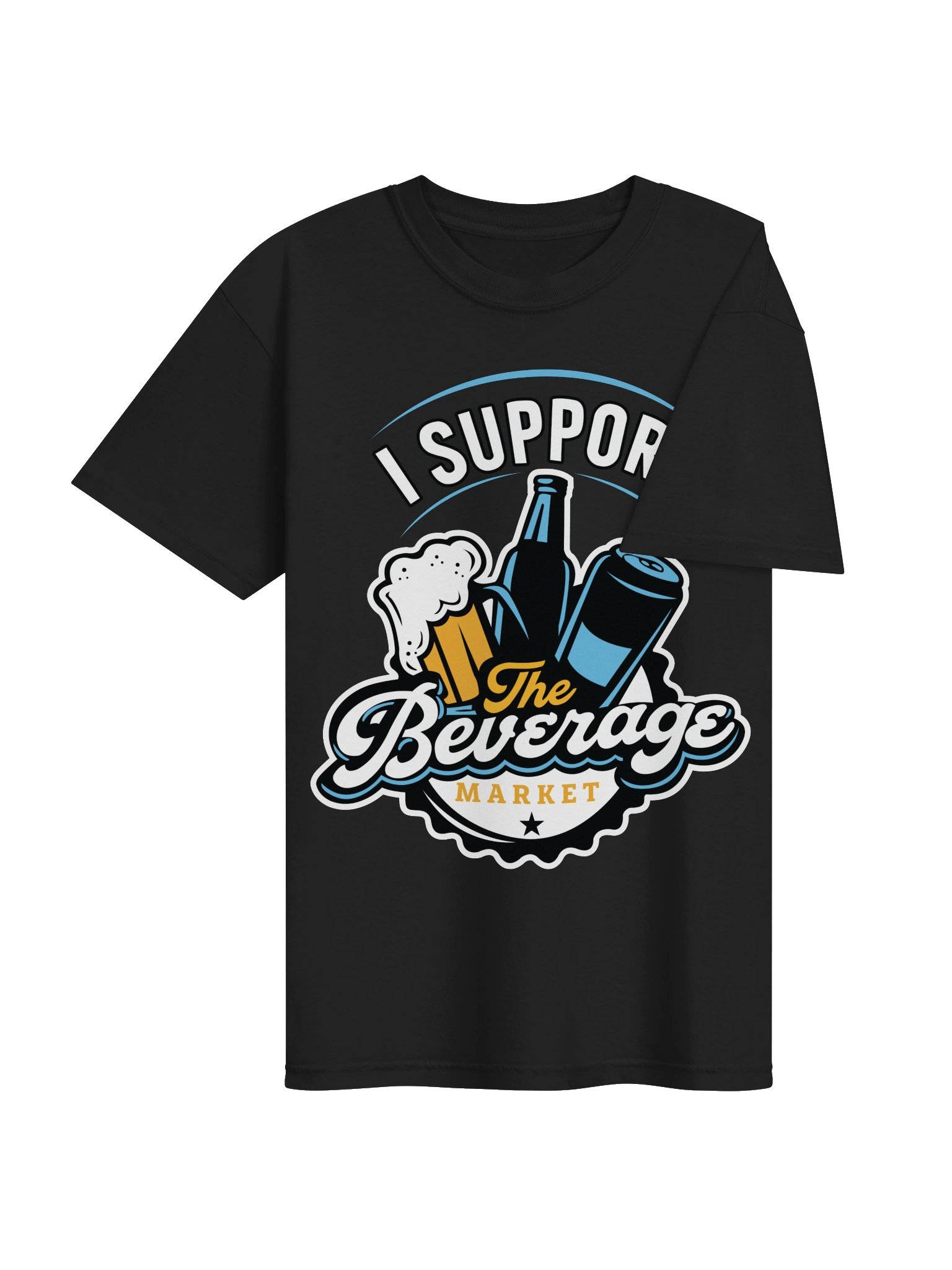 Single Side Heavyweight Support Shirt - Blue Accents product image (45)