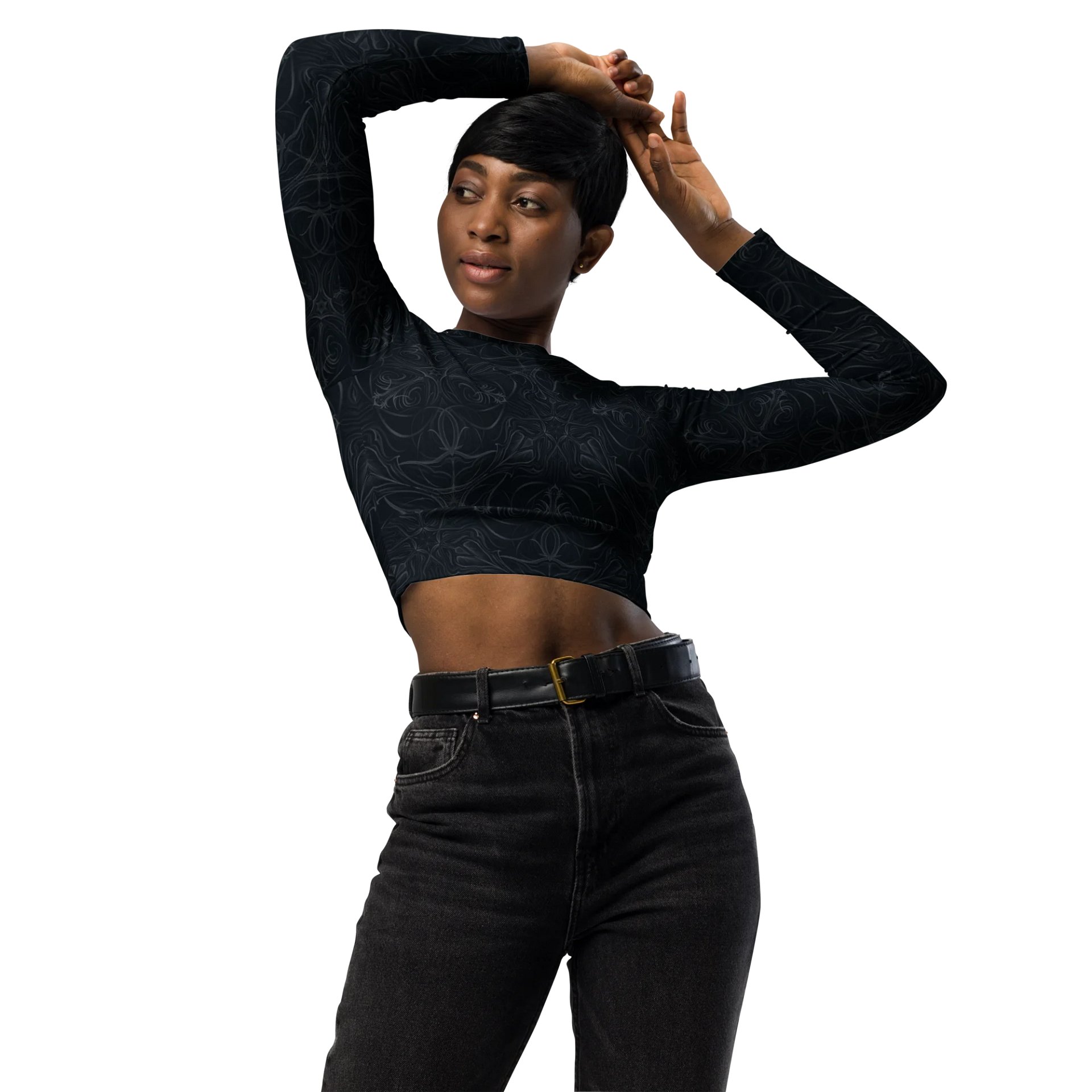 Midnight crop top product image (3)