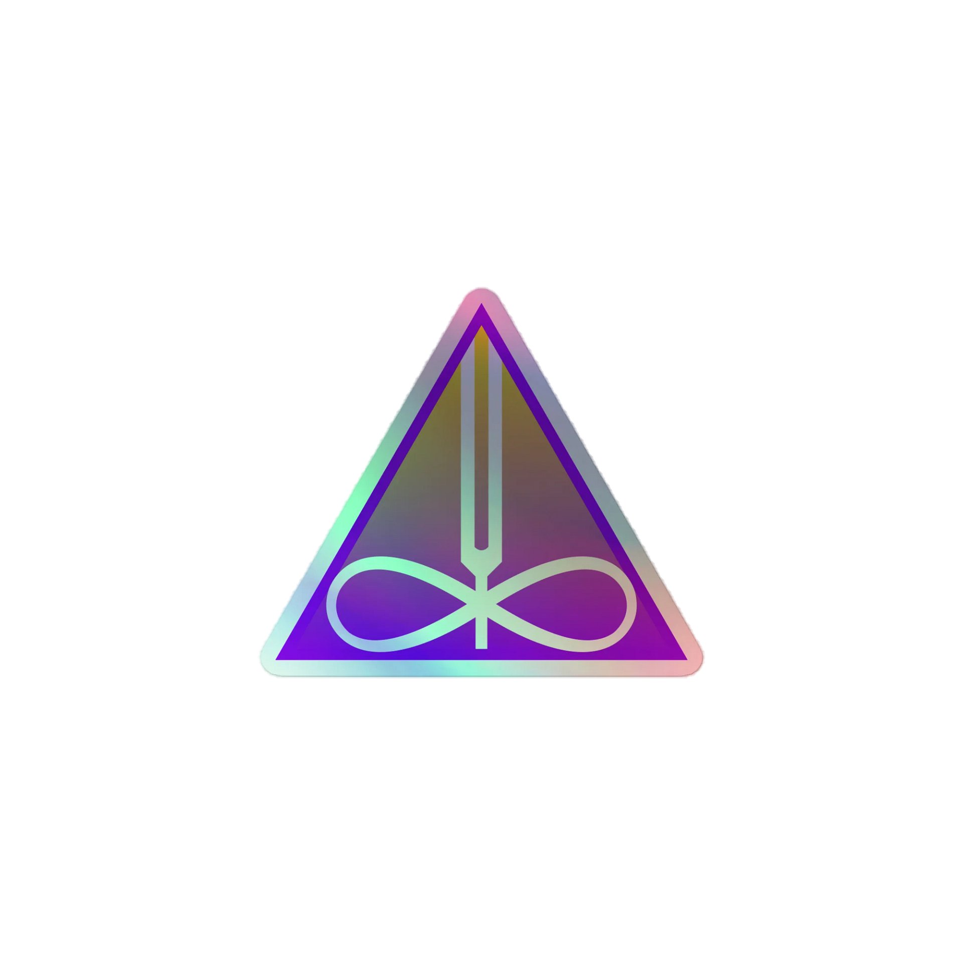 Holographic Triangle Sticker product image (1)