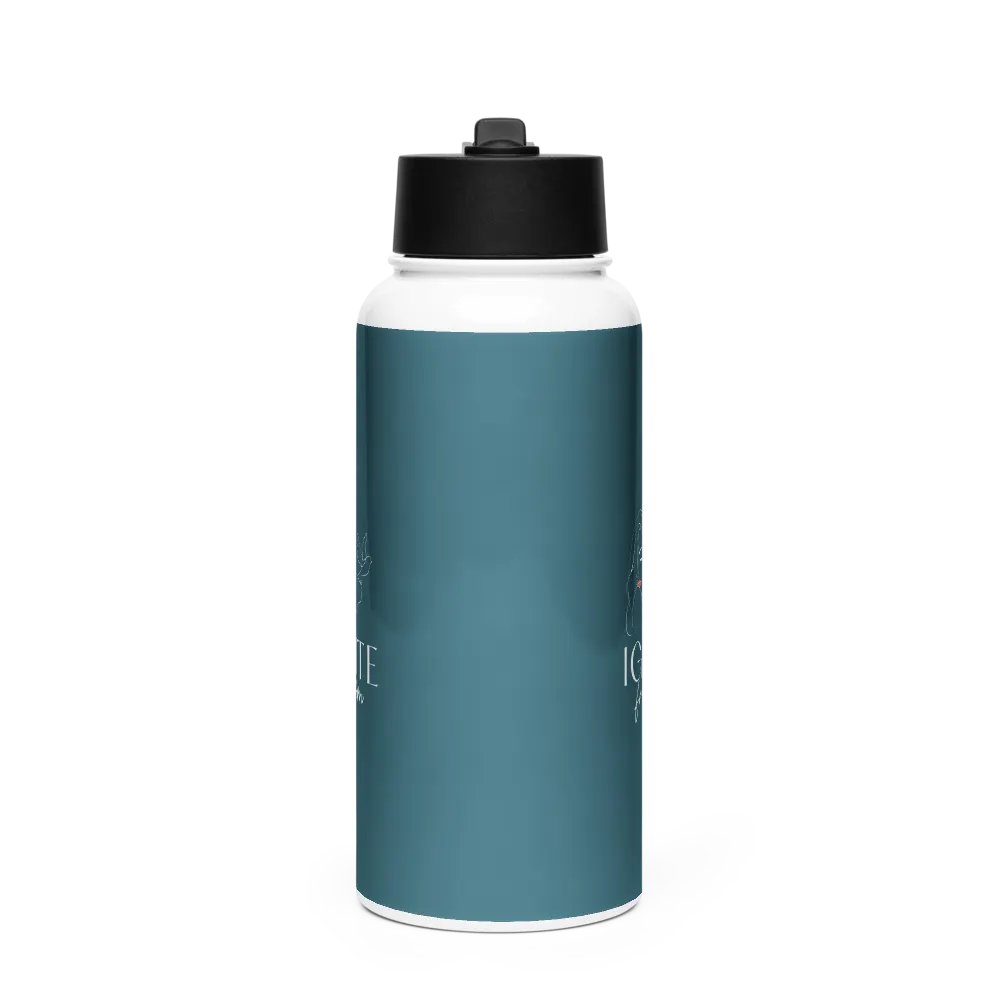 Stainless Steel Water Bottle with a Straw Lid SWFB0119 product image (3)