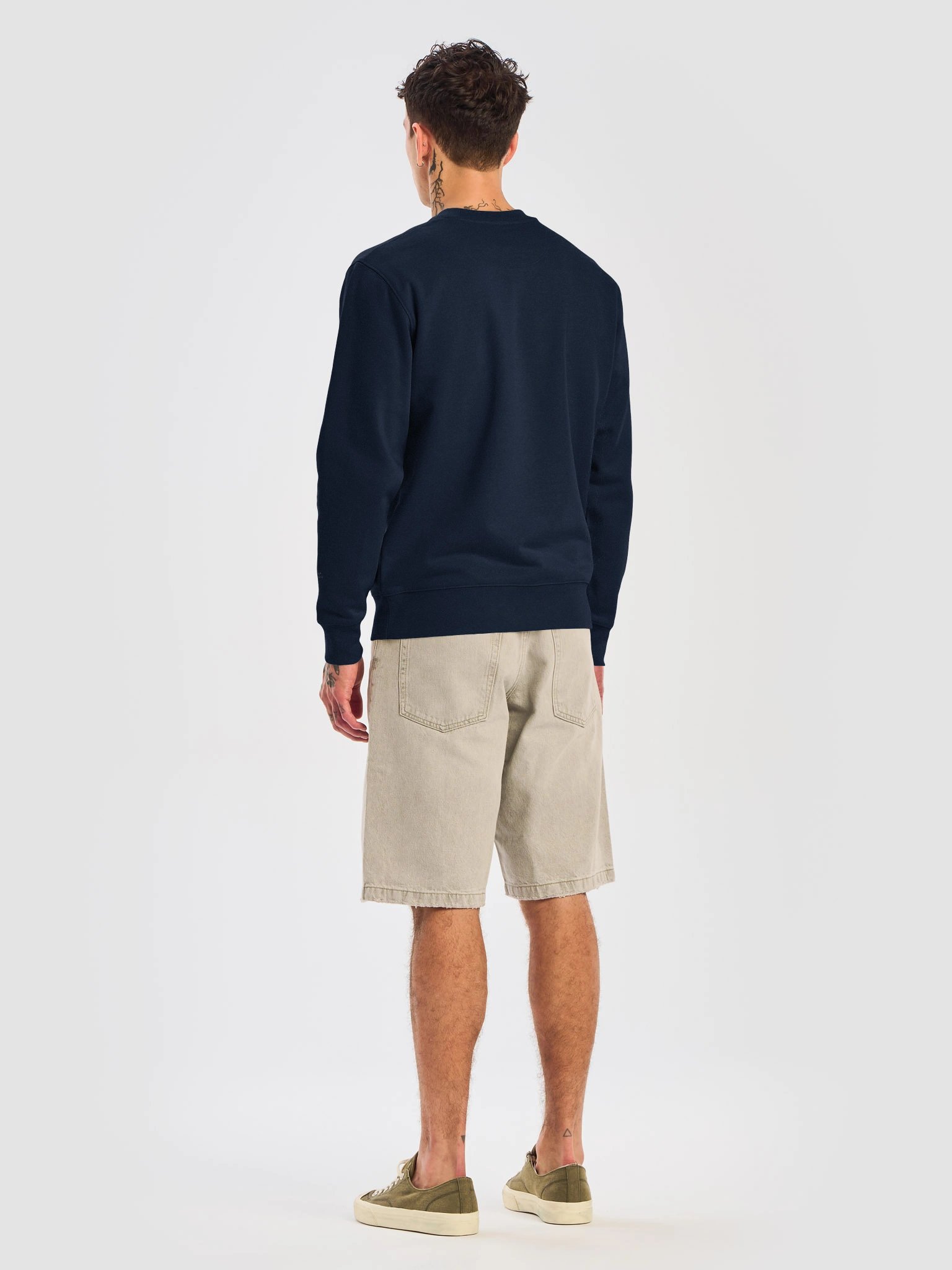 Highly Favored. Dangerously literate. Navy sweater. product image (8)