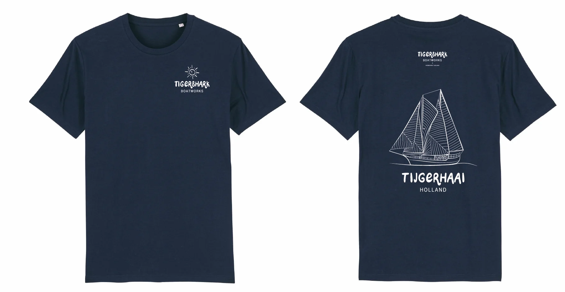 Tigershark Boatworks T-shirt - Organic Cotton product image (2)