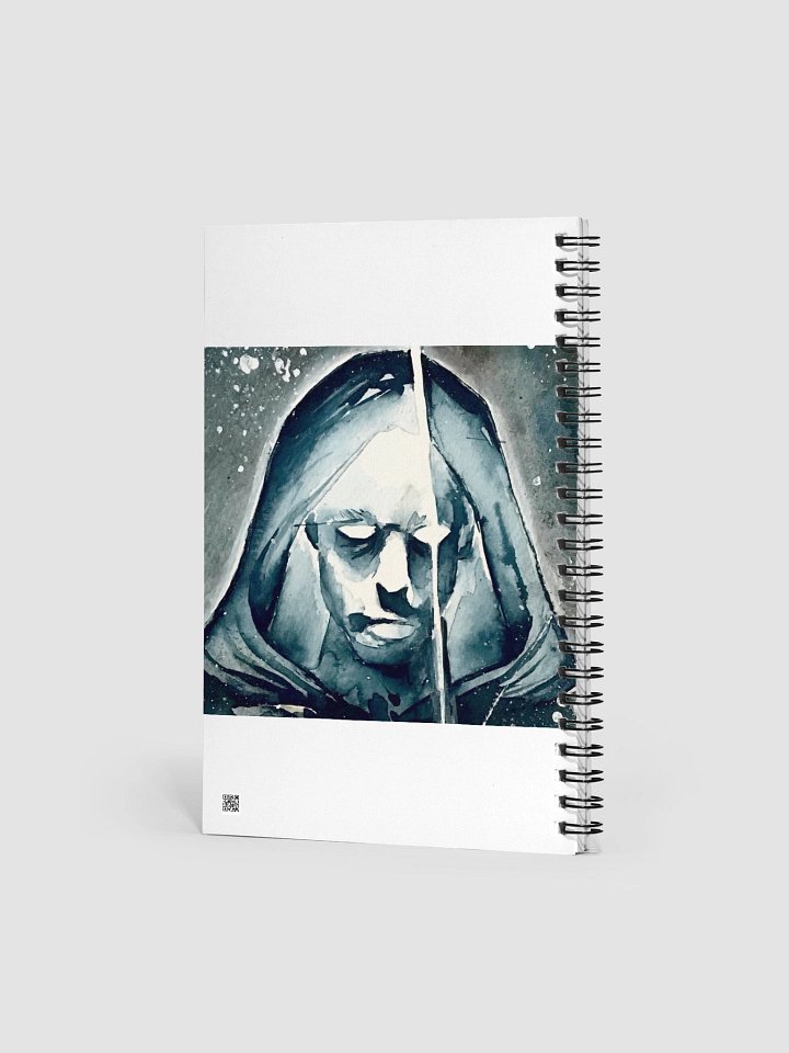 Symmetrical Solitude Spiral Notebook product image (2)