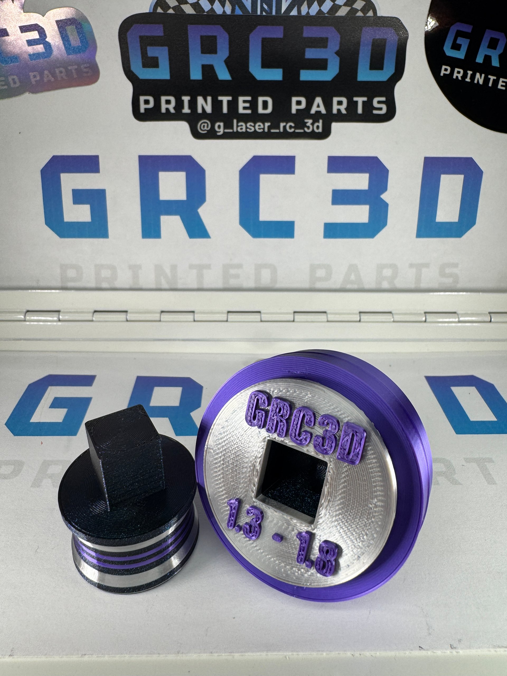GRC3D 1.3" to 1.8" Tire Scrub'n Trim Jig product image (3)