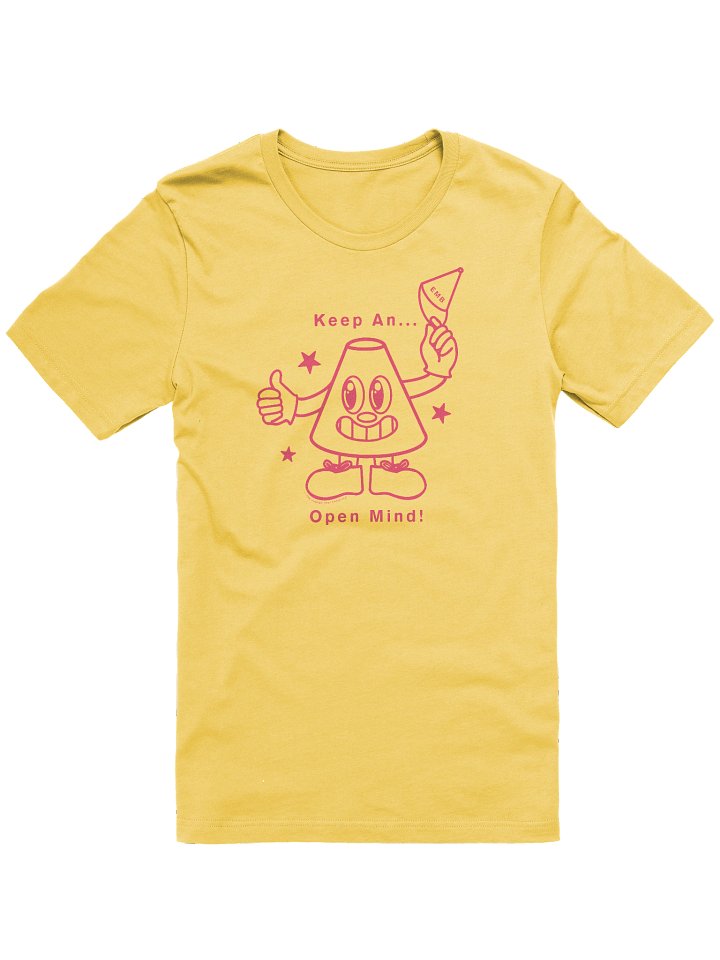Keep An... Open Mind! Reddish on Yellow or White product image (1)