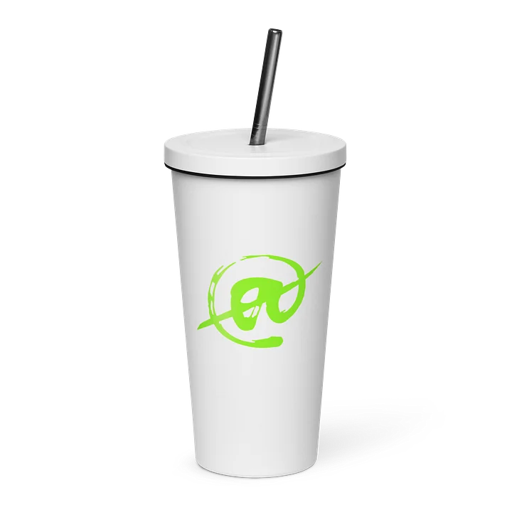 Pretty AntiSocial White Tumbler — PASP @ Logo Edition product image (1)