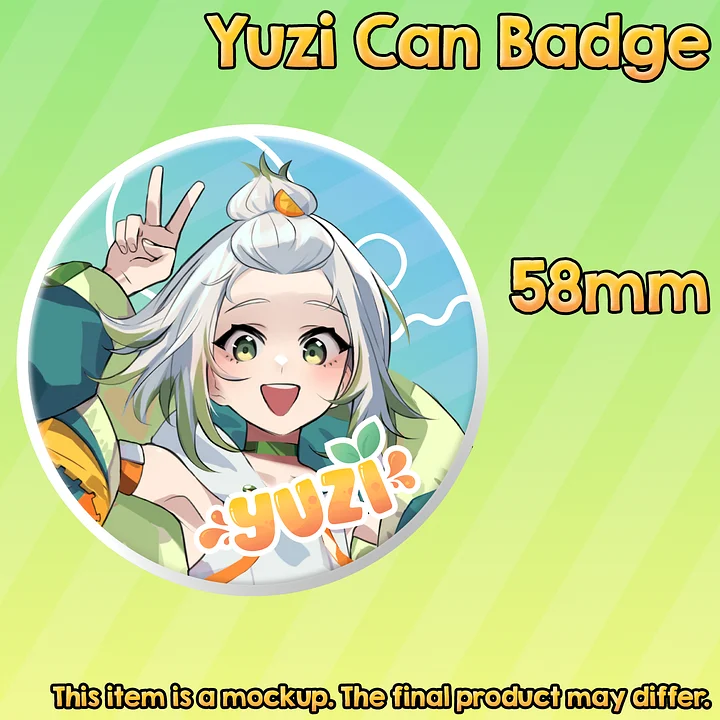 Yuziimii Can Badge [PREORDER] product image (1)