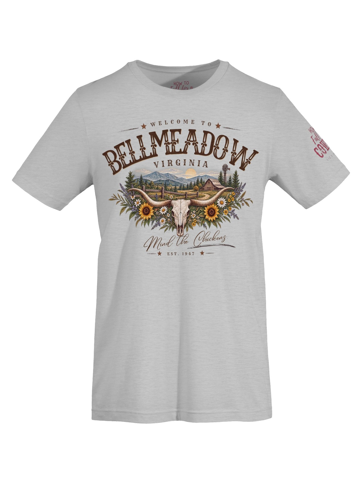 Bellmeadow, Virginia Vintage Cowboy Tee product image (29)