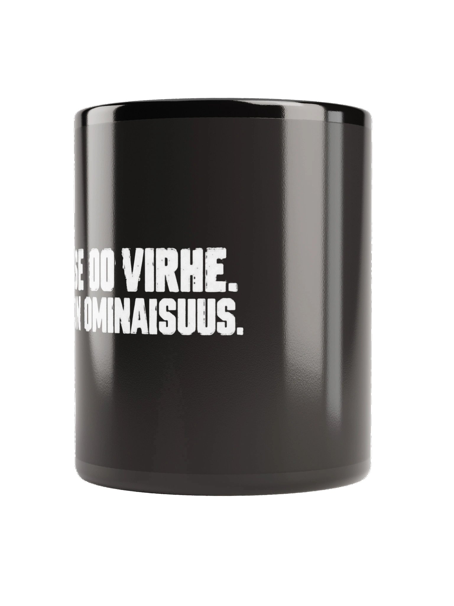 EI SE OO VIRHE - SE ON OMINAISUUS | Musta kahvimuki product image (4)