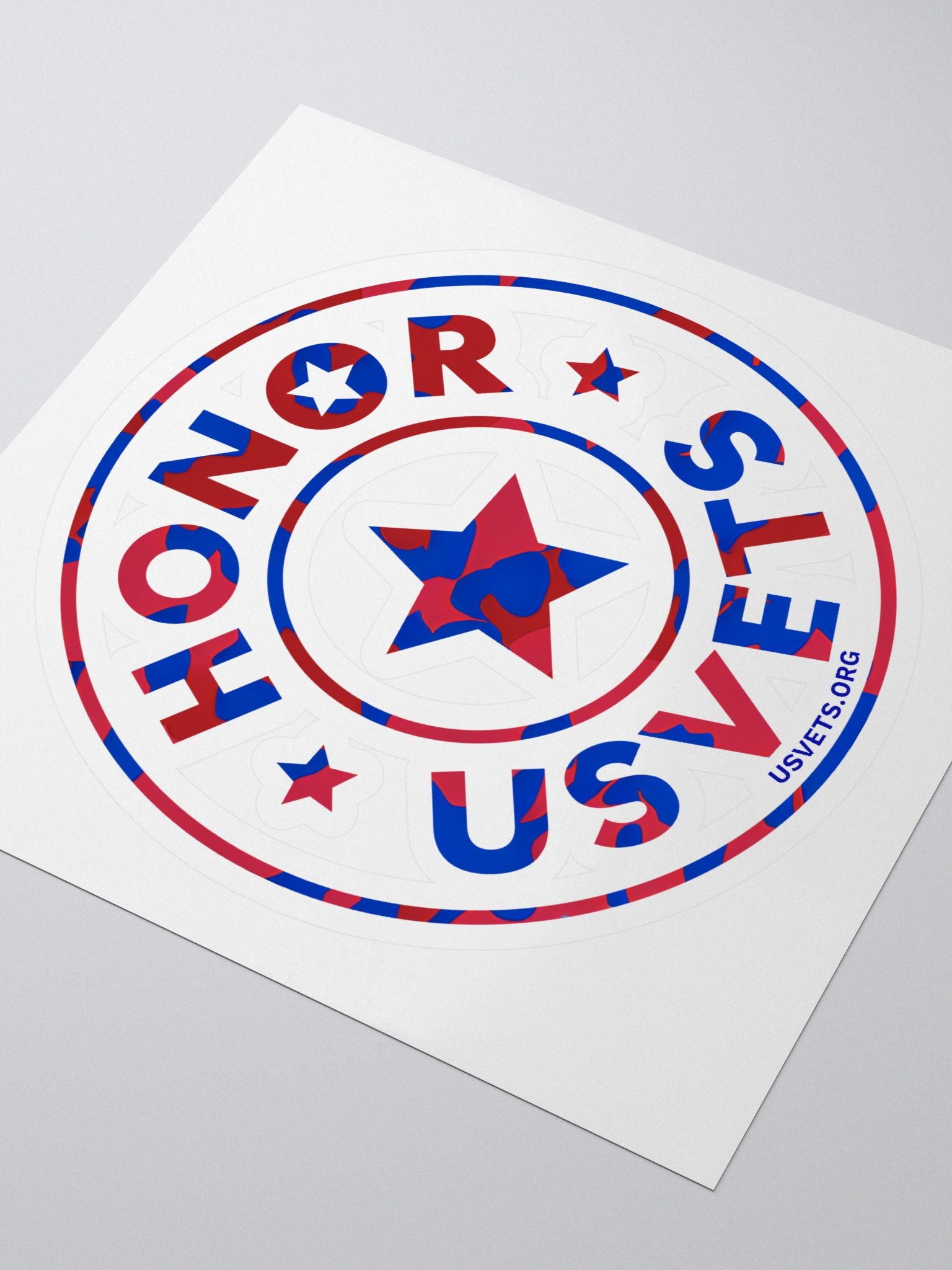 HONORUSVETS - AMERICANA STAR STICKERS product image (3)