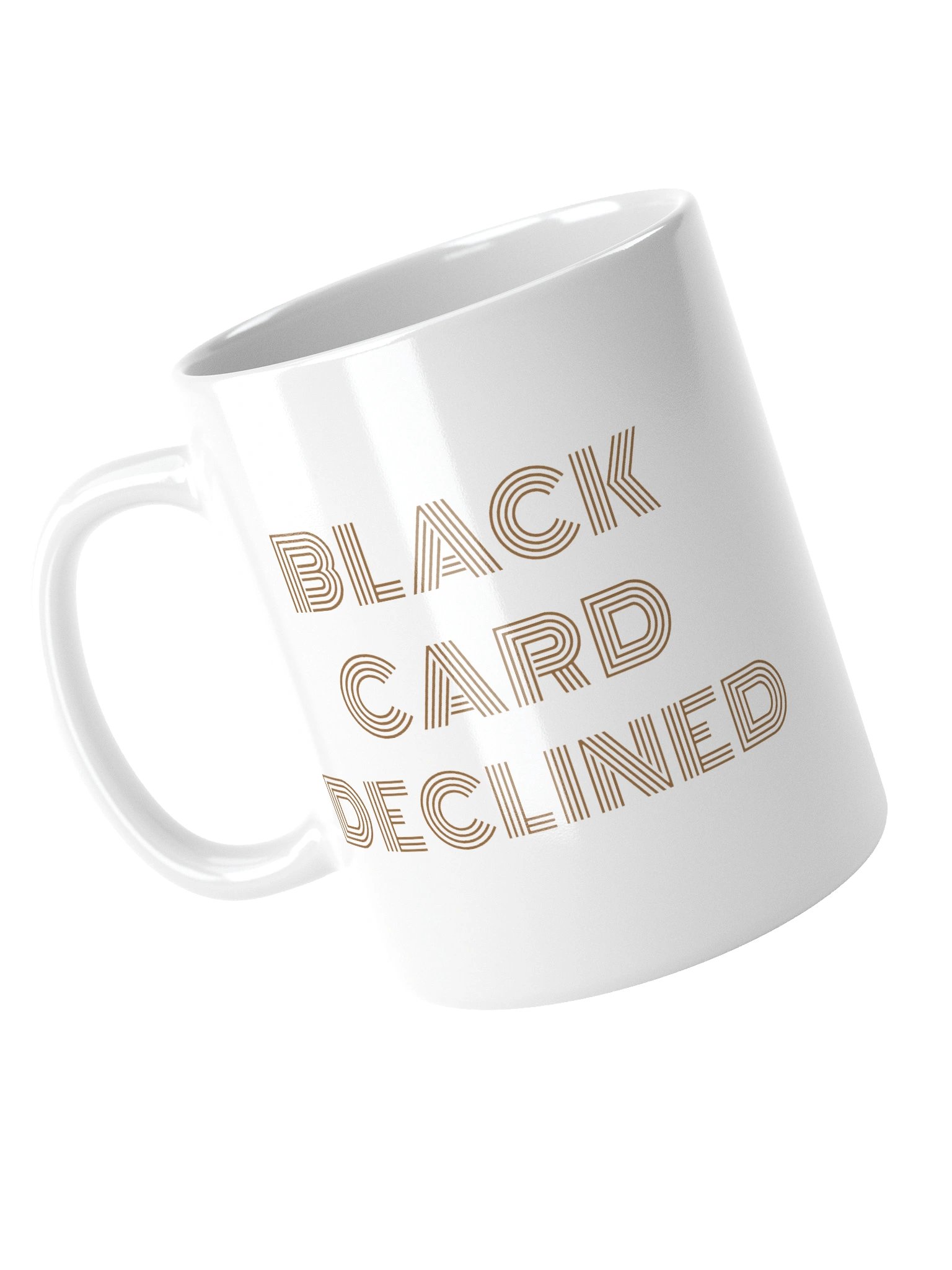 Black Card Declined Mugs product image (4)
