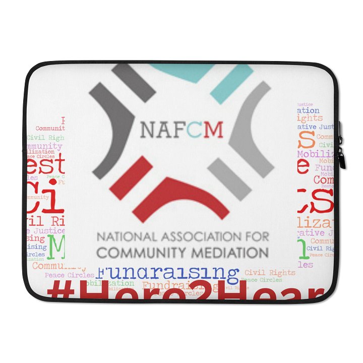 Word Cloud Laptop Sleeve product image (2)