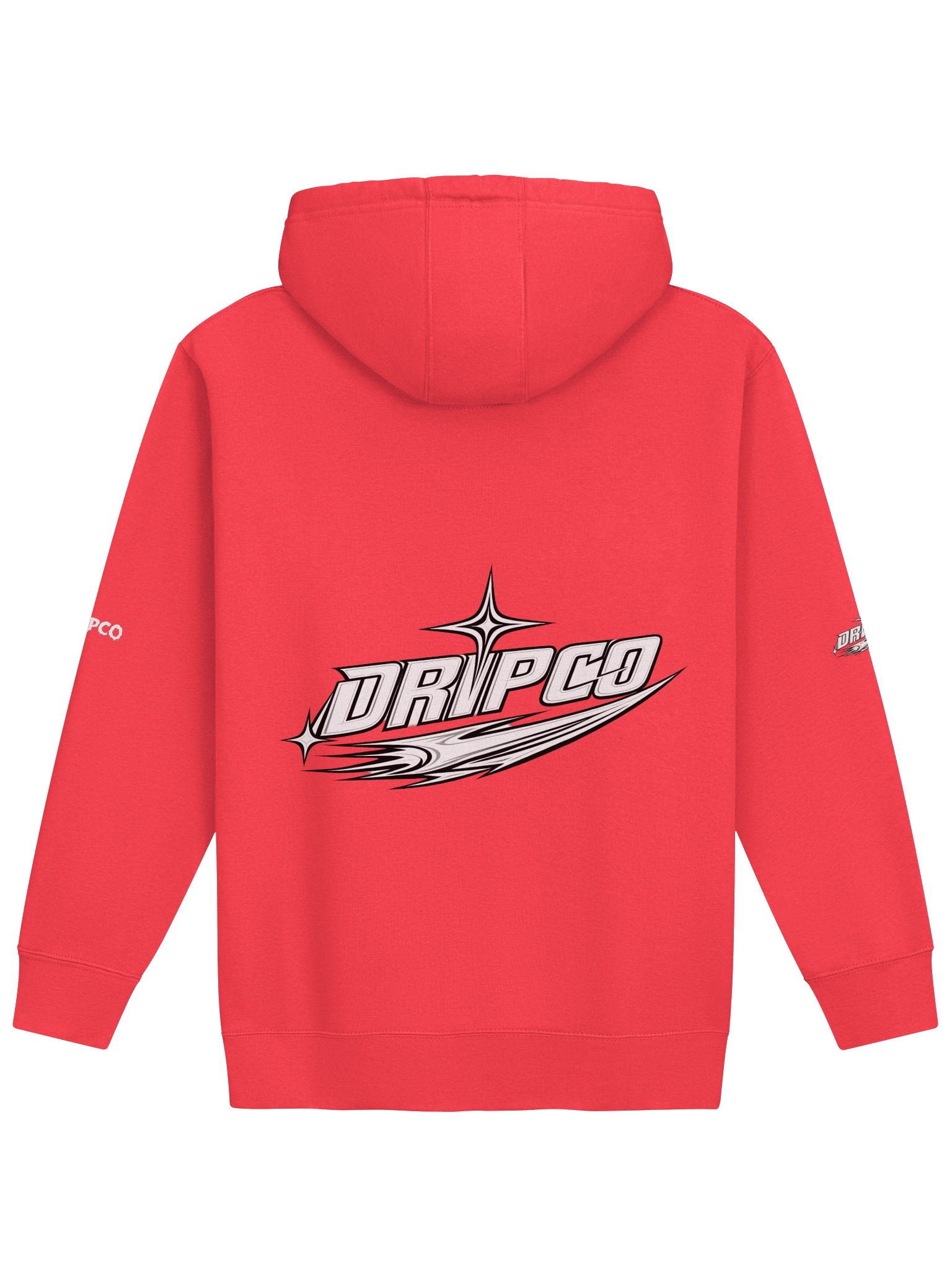 DRIPCO Dripping White Letter Hoodie product image (6)