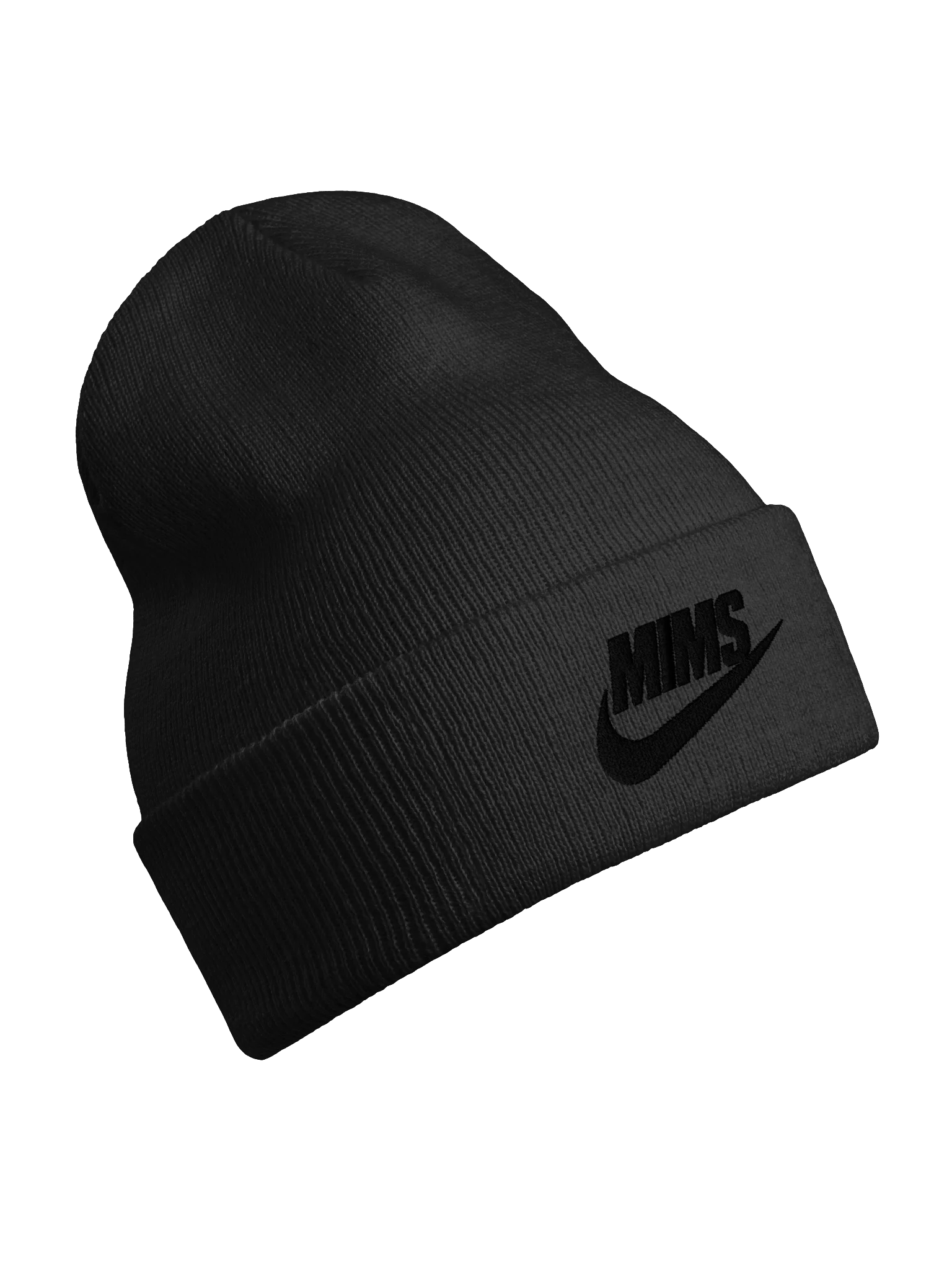 Minimal Black Yupoong Cuffed Beanie product image (43)