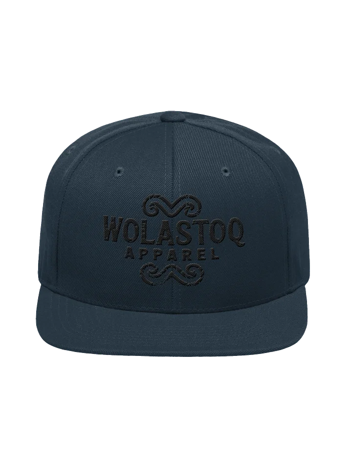 Midnight Black Snapback Cap product image (14)