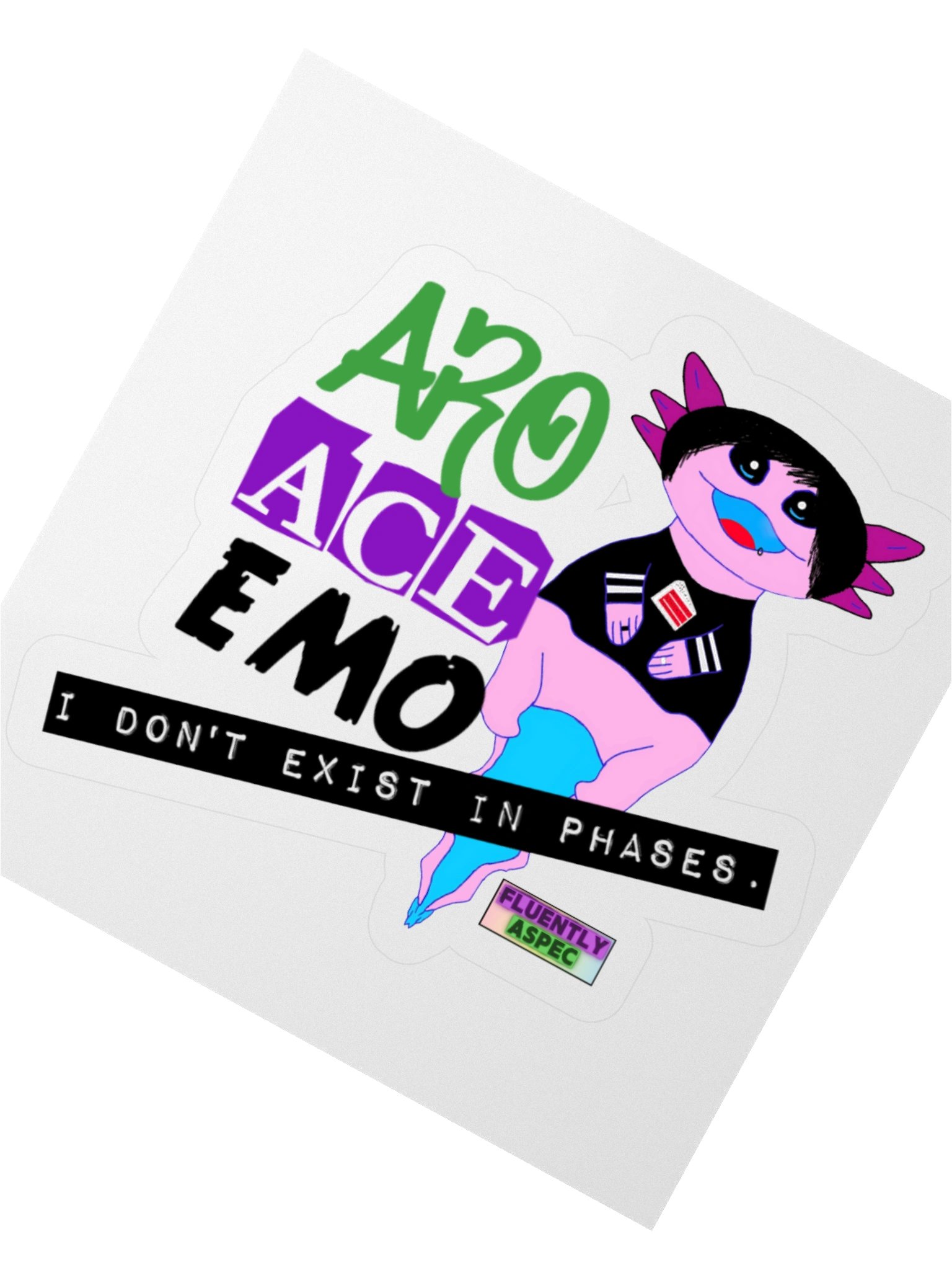 Aro Ace Emo Vynn sticker product image (2)