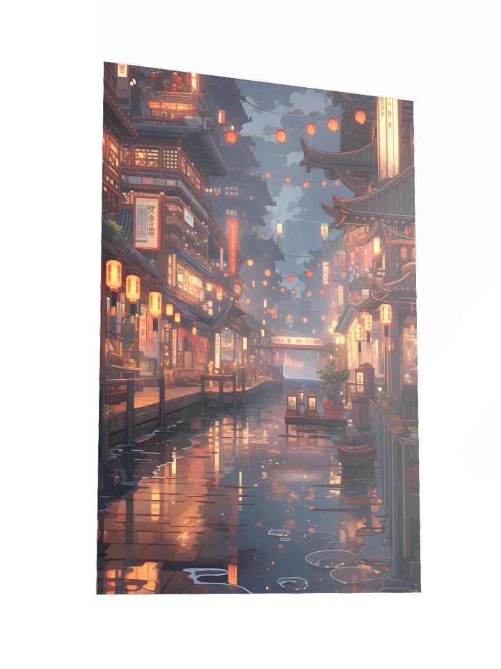 Asian City Lights Poster product image (4)