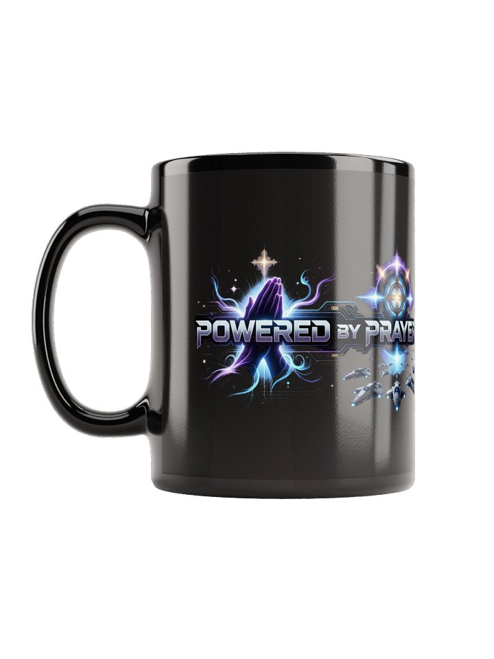 Powered by Prayer — Mission Fuel Mug product image (1)