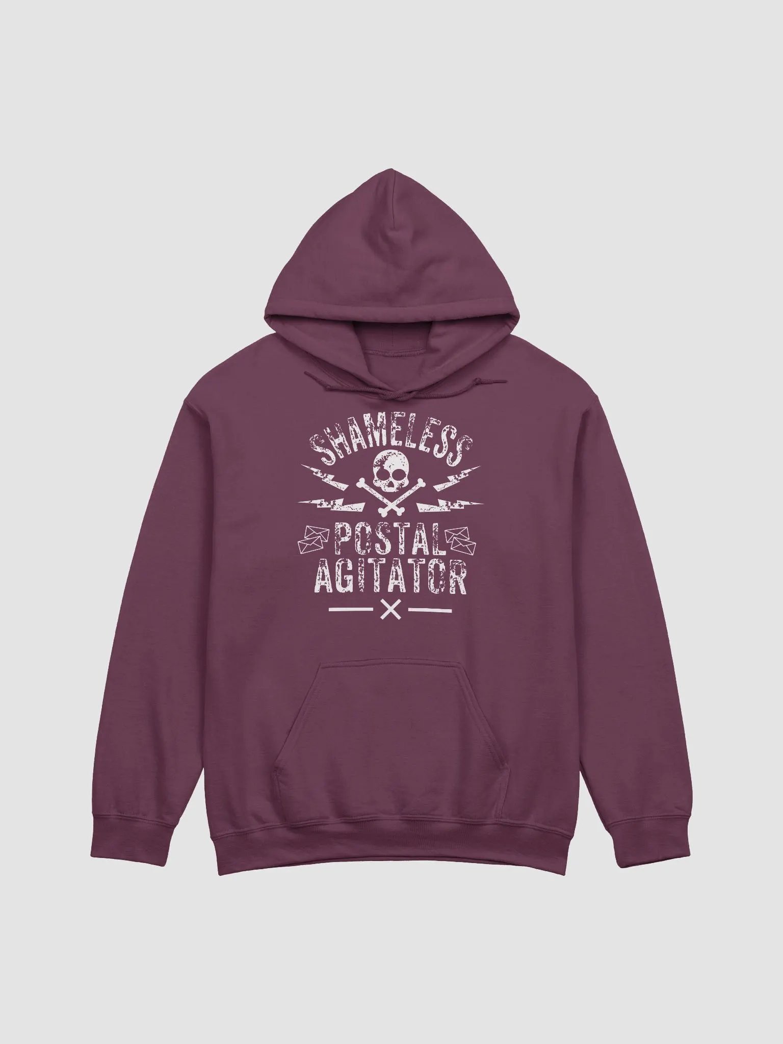 Shameless postal agitator UNISEX hoodie product image (7)