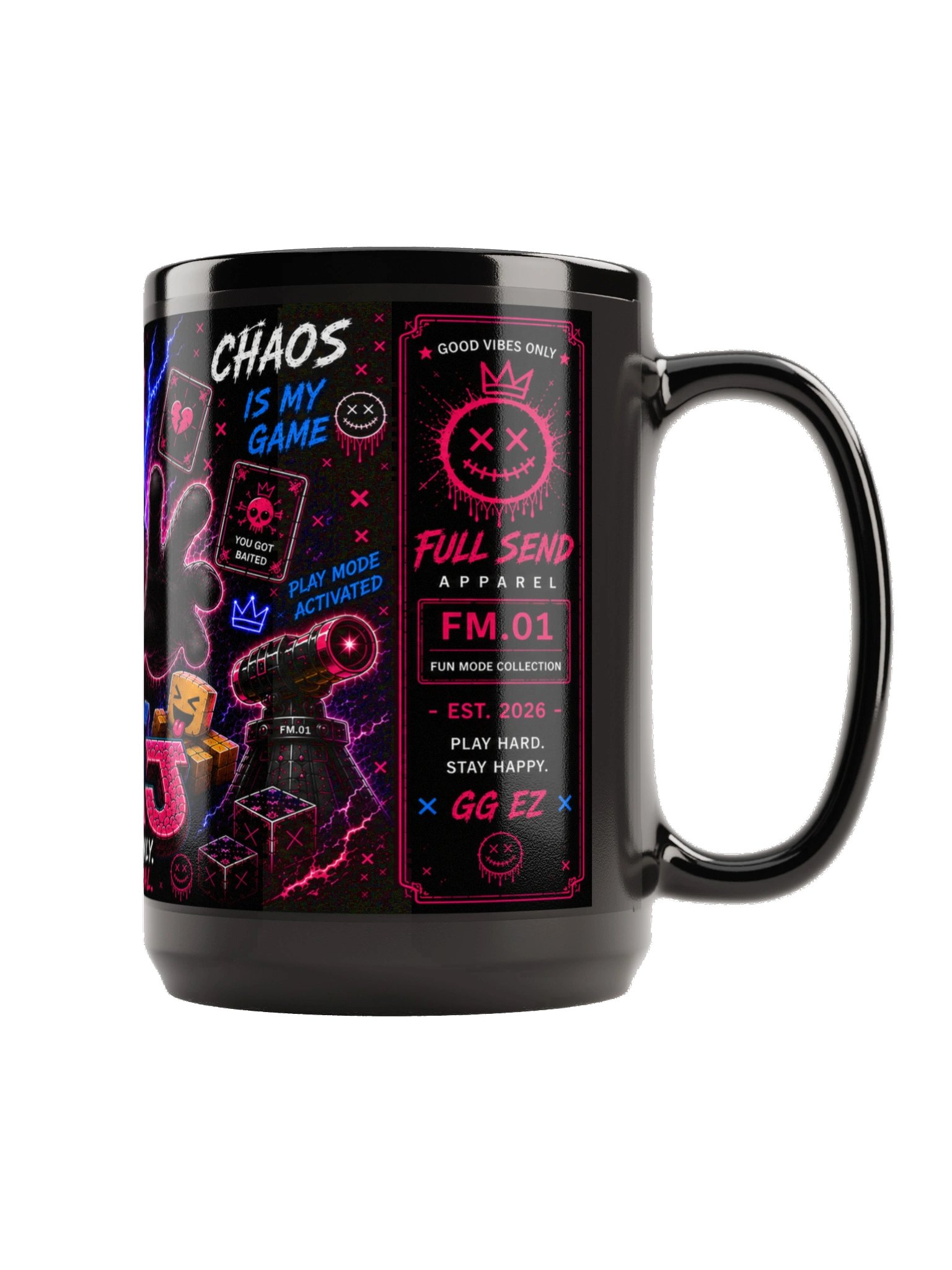GAJ - FM.01 - Fun Mode Gaming Mug product image (3)