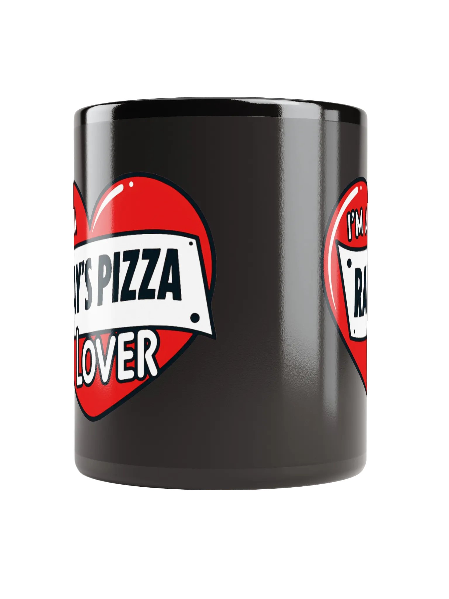 I'm A Ray's Pizza Lover Black Glossy Mug product image (9)