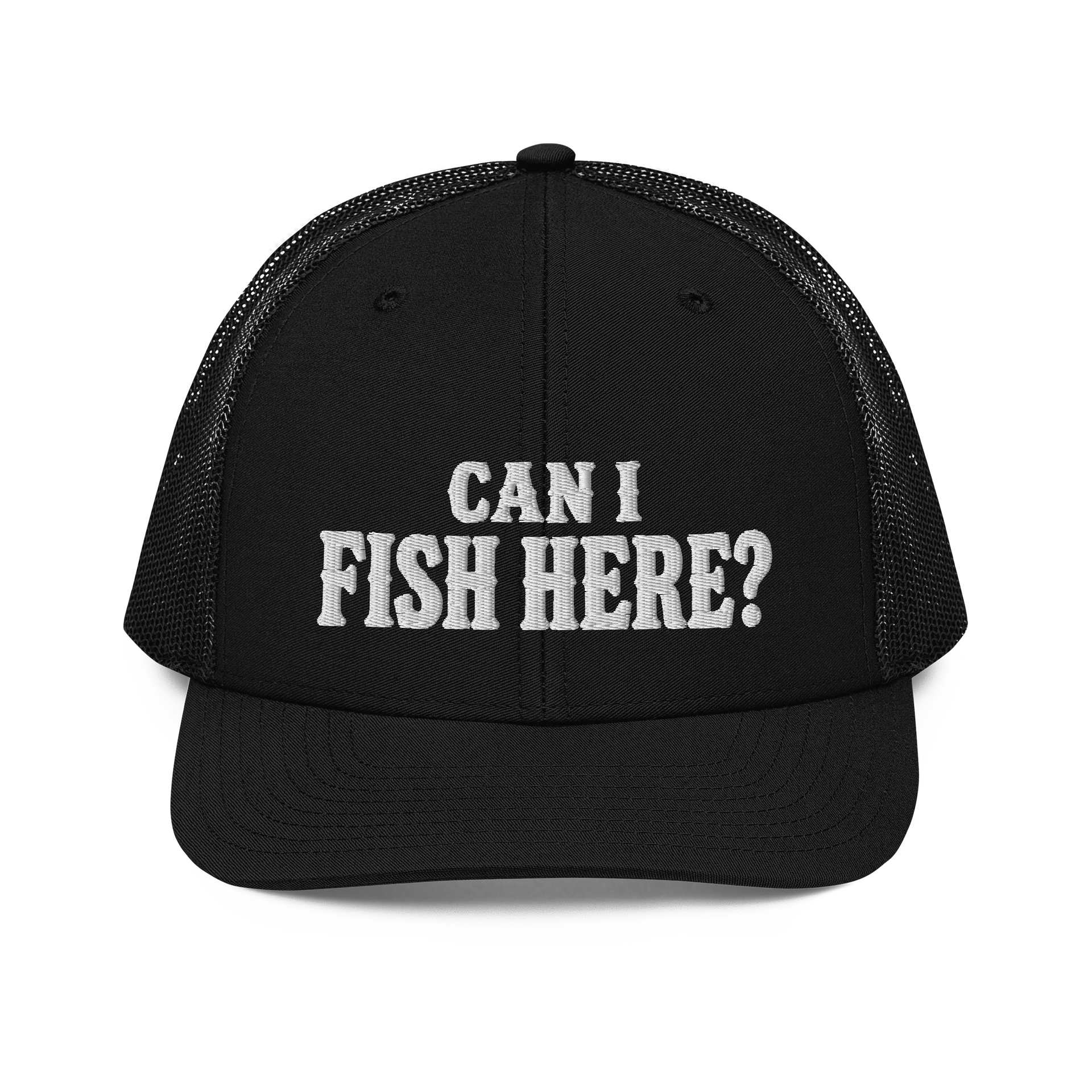 Can I Fish Here? Trucker Hat product image (2)