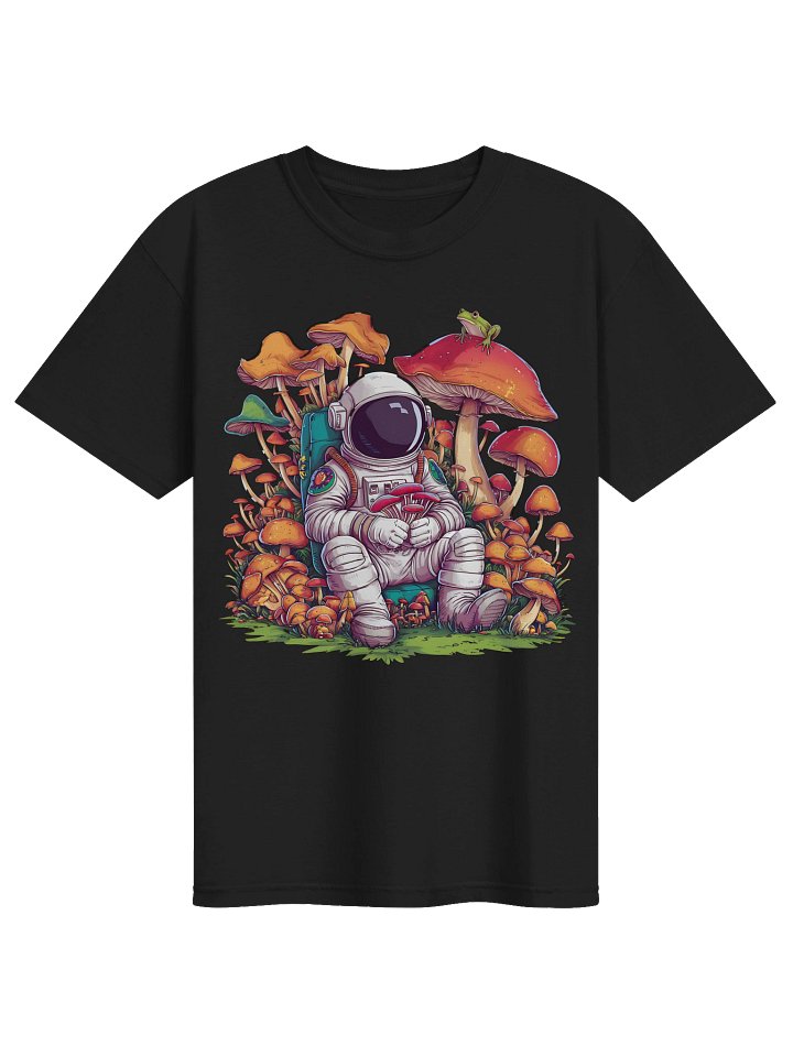 Astronaut Cottagecore Frog Aesthetic Mushroom Space Women T-shirt product image (4)