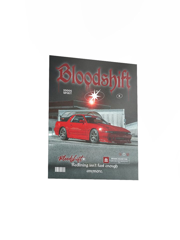 Bloodshift - Concept Cover Print product image (1)