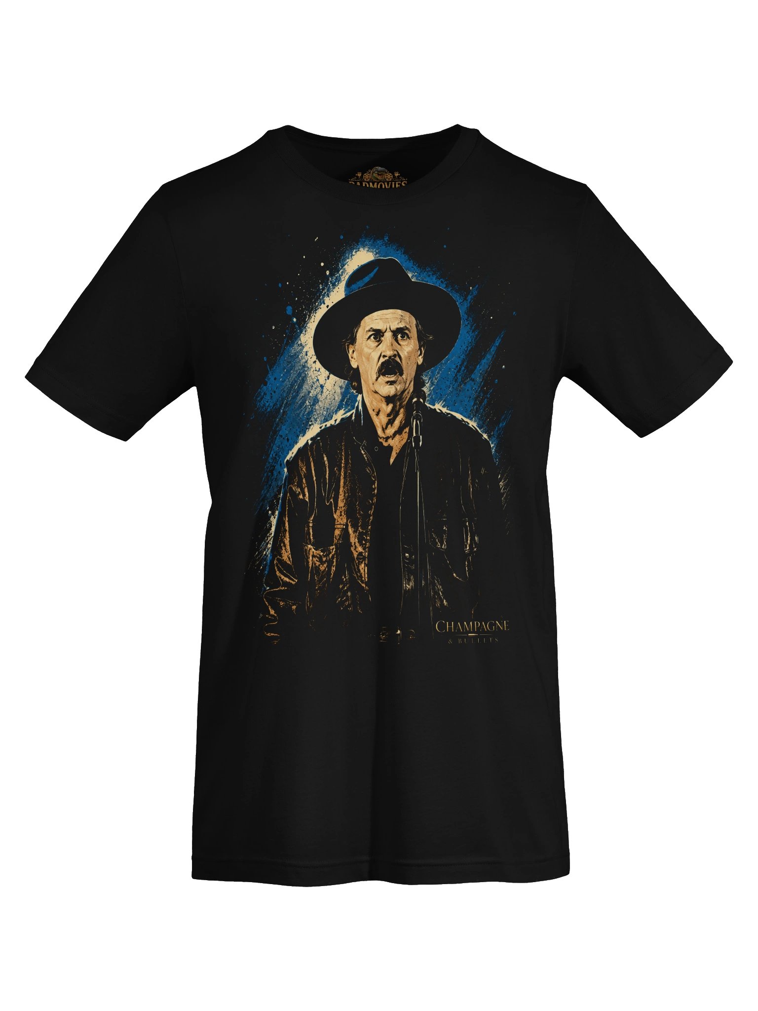 Champagne and Bullets — John De Hart Cult Movie T-Shirt product image (5)