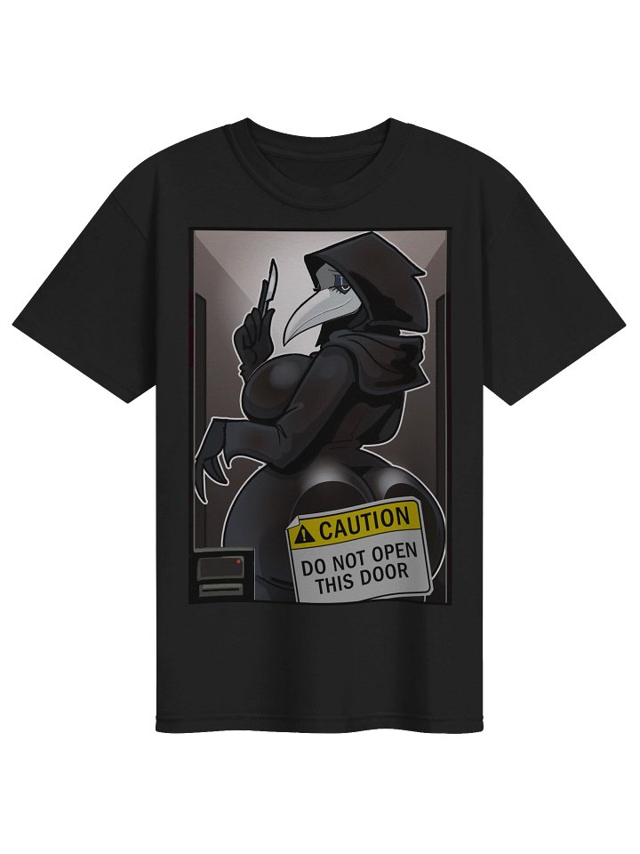 Spooky Monster Plague Doctor lady T shirt product image (1)
