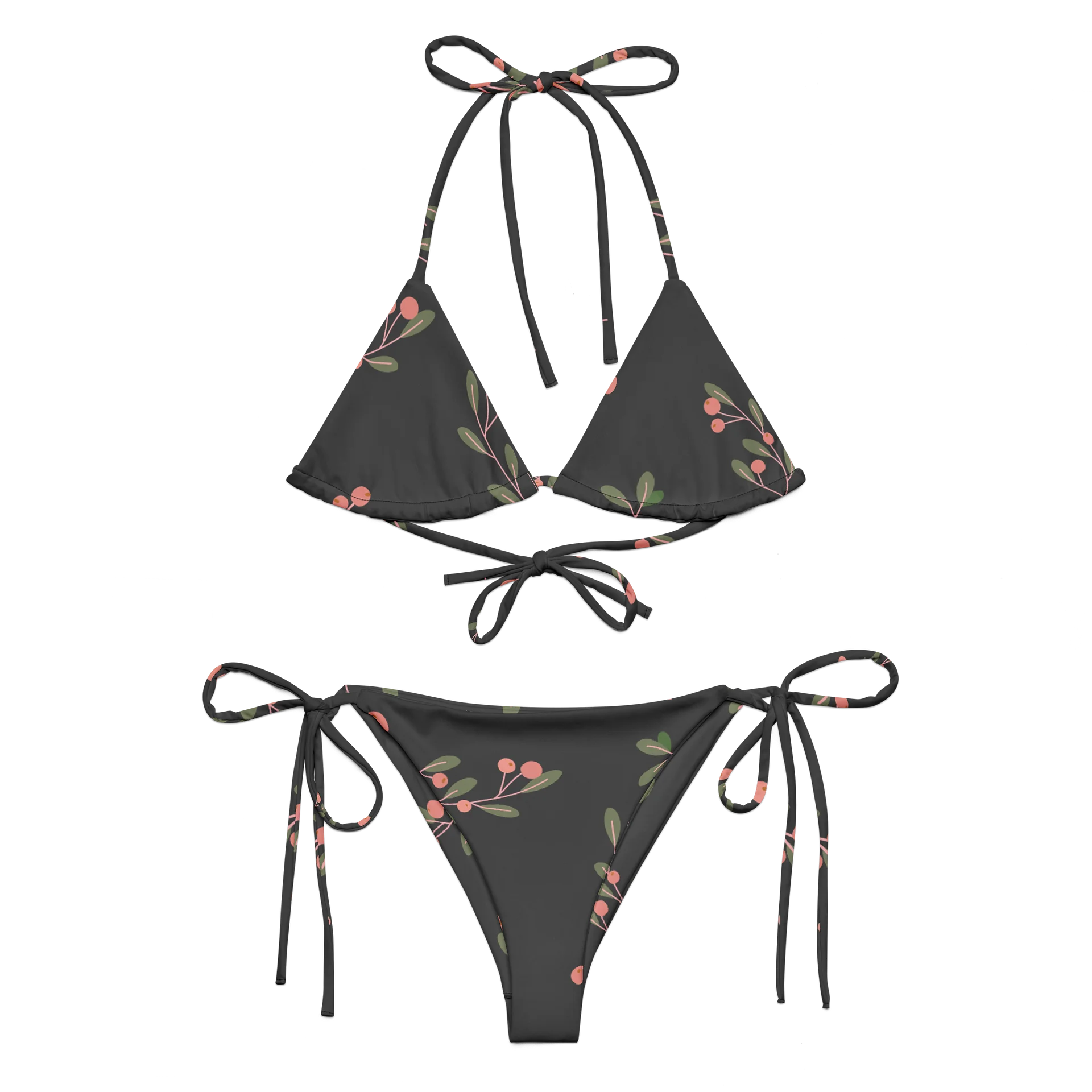 Floral Night Bloom String Bikini product image (4)