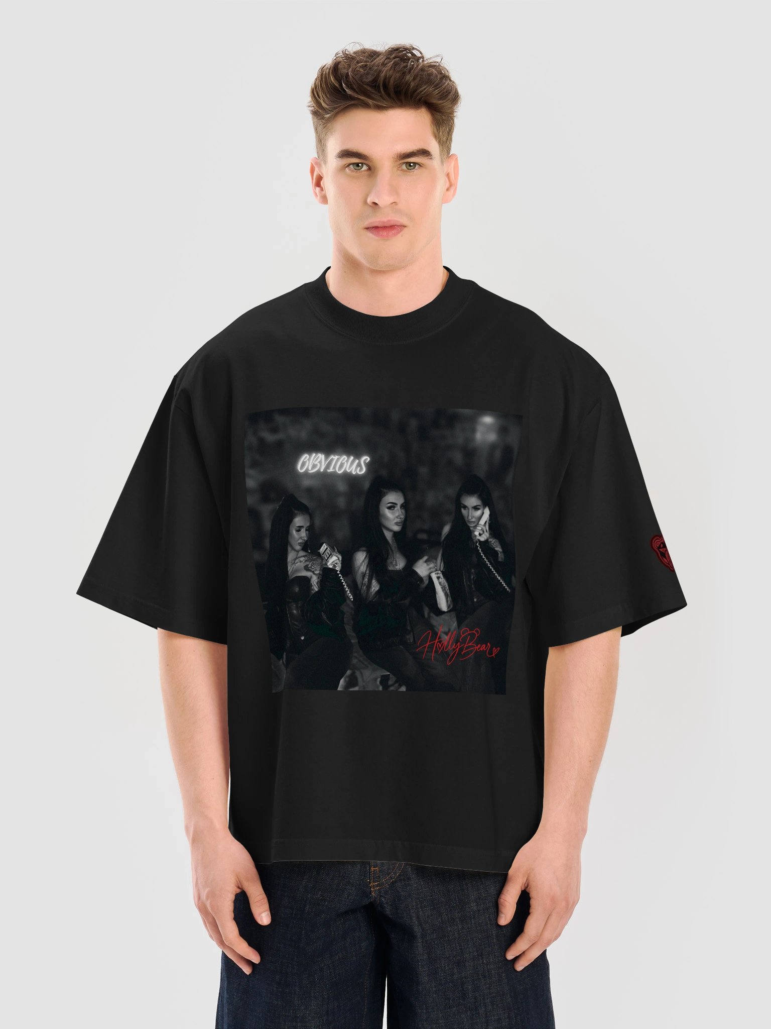 OBVIOUS HollyBear Oversized Tee product image (5)