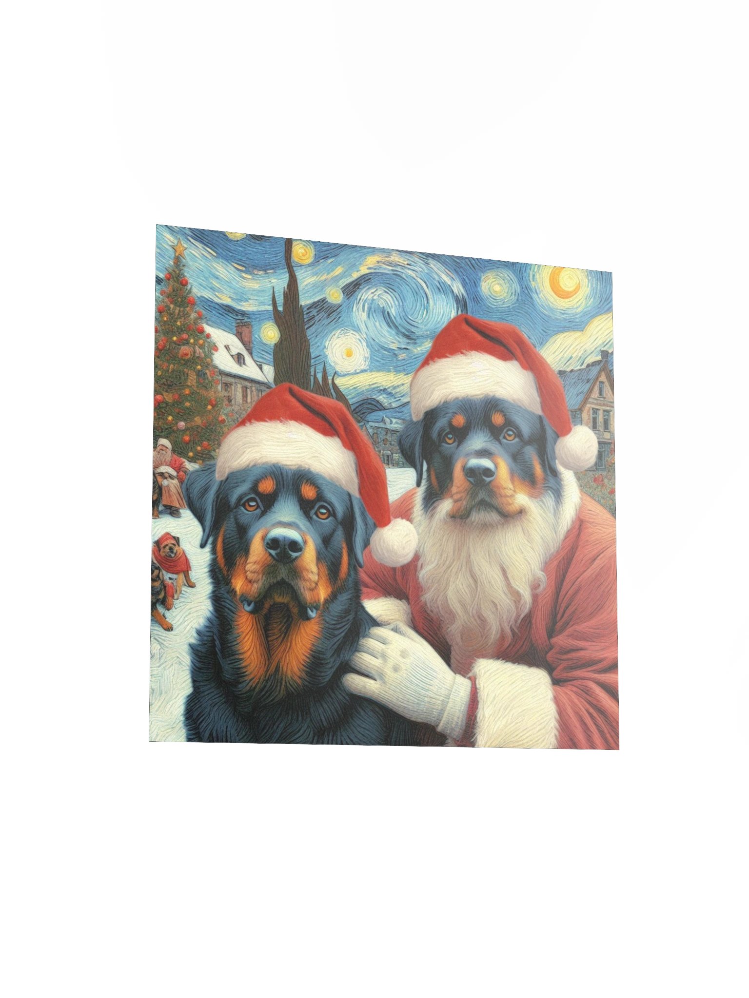 Santa Rottweilers Poster product image (12)