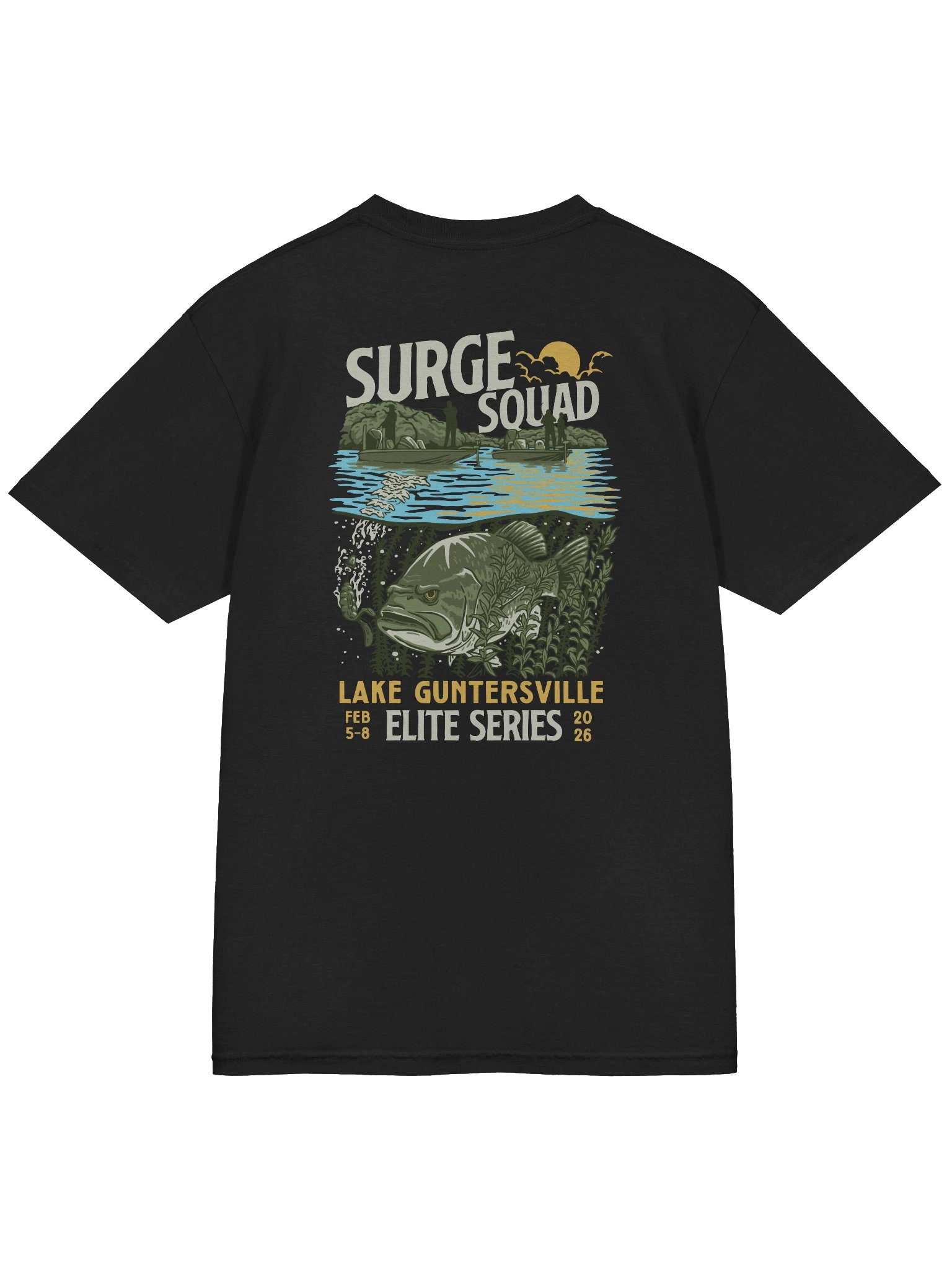 LAKE GUNTERSVILLE EDITION Surge Squad Tourney Tee product image (4)