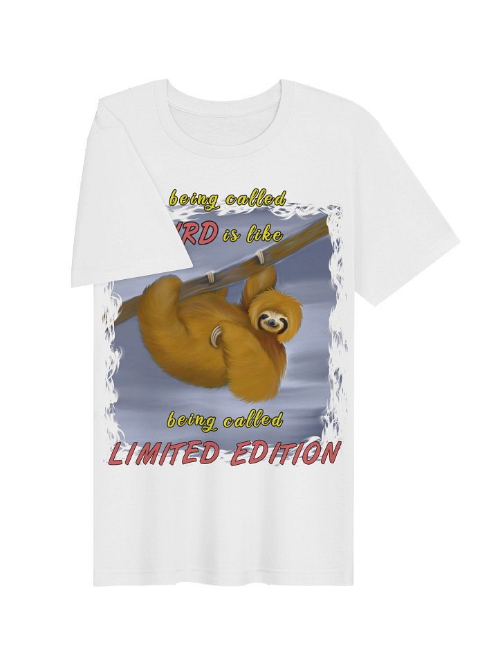 Sloth "LIMITED EDITION" T-Shirt. Women's Bella+Canvas Supersoft T-Shirt product image (2)