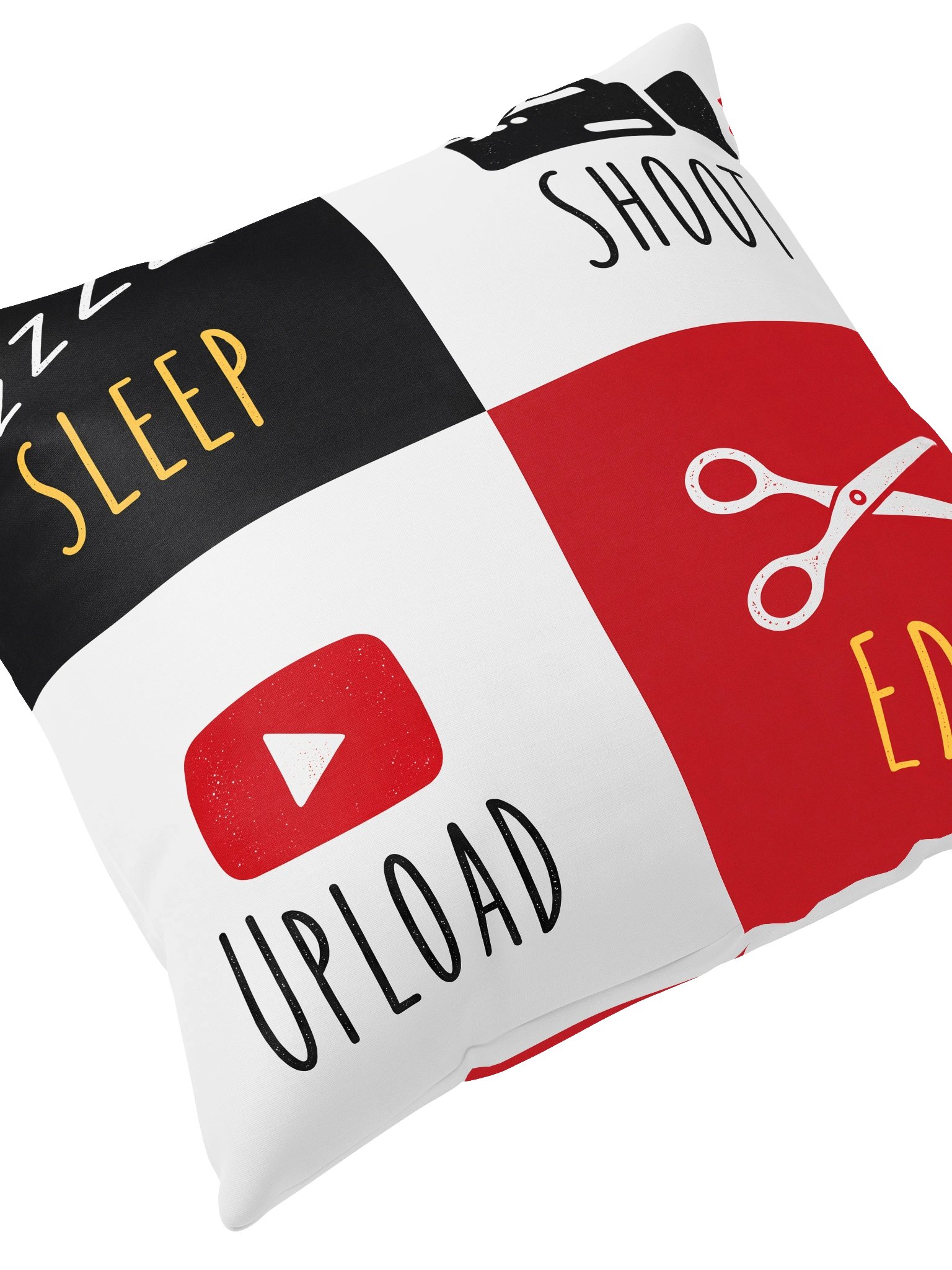 Sleep, Shoot, Upload, Edit Pillow product image (6)