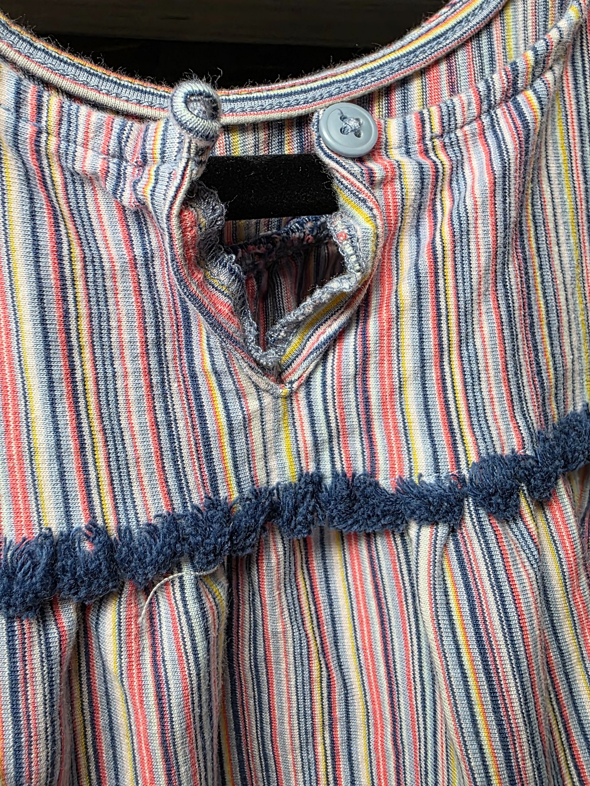 TEA - Size 4 - USED - Stripes dress product image (3)