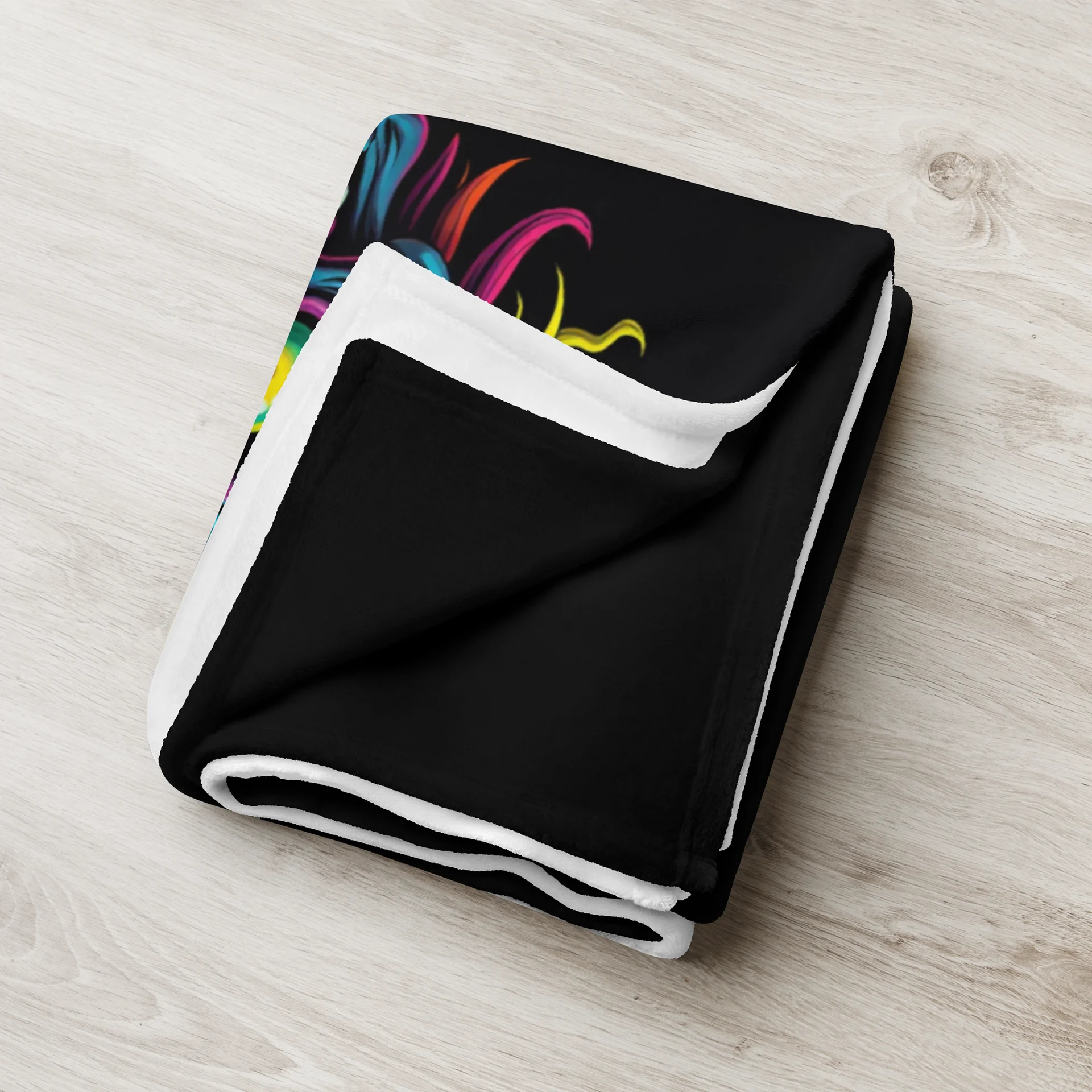 " I'm Fine" Cozy Throw Blanket product image (6)