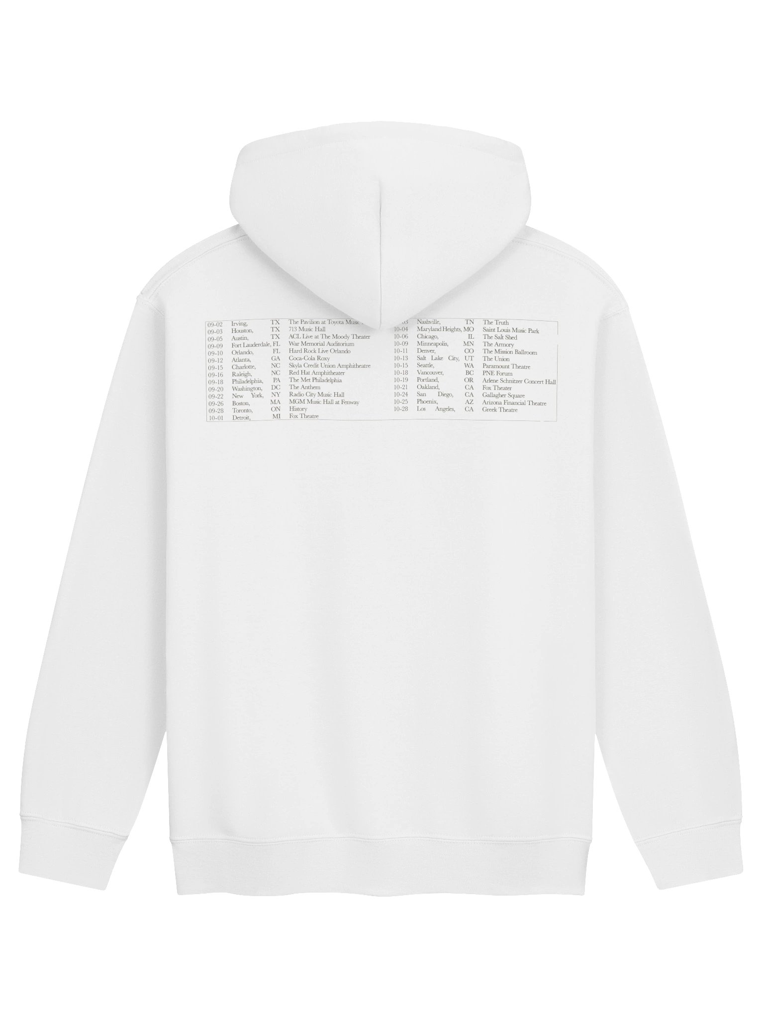 Malcolm Todd Do That Again Tour 2026 Merch Hoodie product image (2)