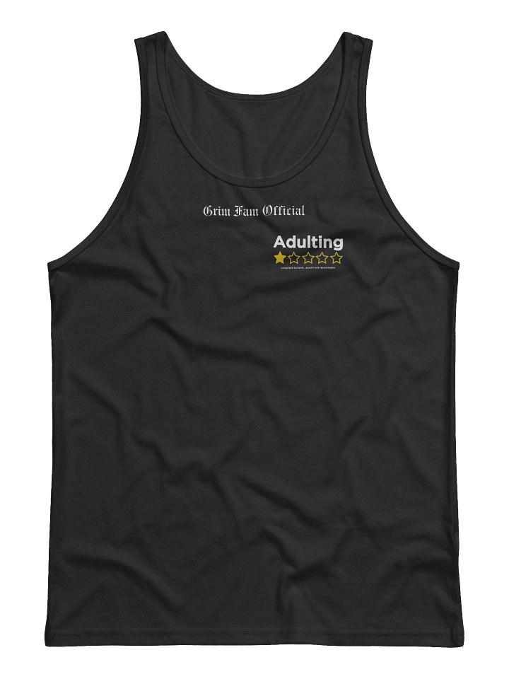 ADULTING: 1-STAR REVIEW – GRIMFAM TANKTOP/SINGLET #1 product image (1)