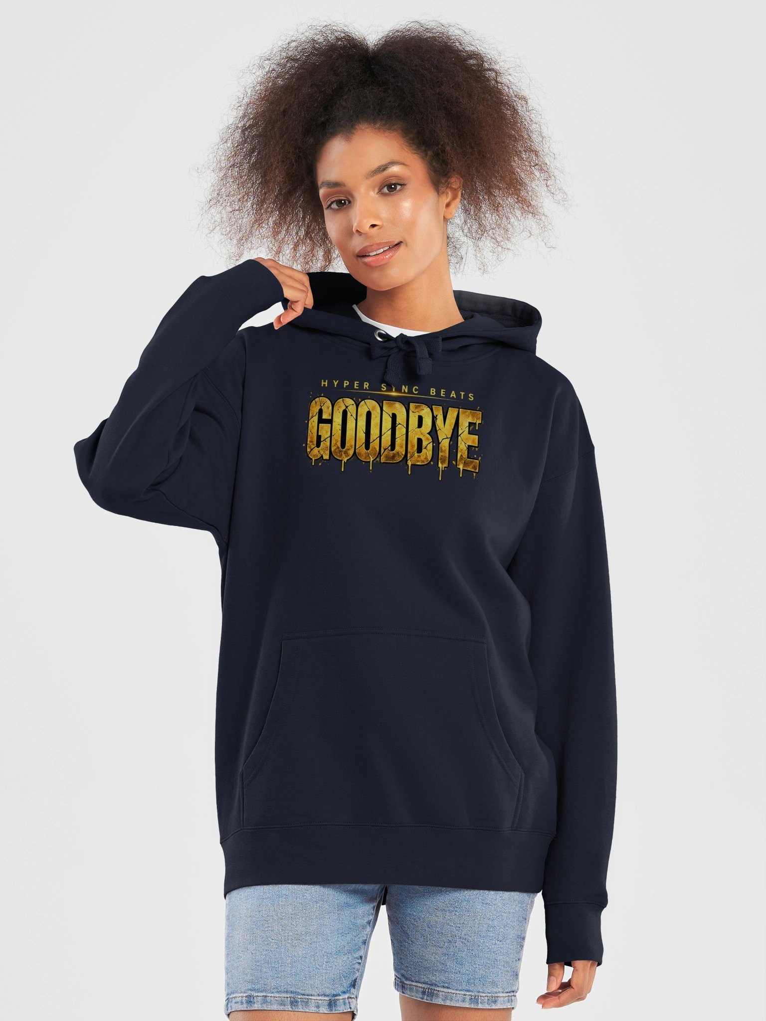 Goodbye—Hyper Sync Beats Premium Graphic Hoodie product image (5)