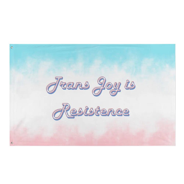 Resistors, Trans Joy is Resistance, Flag product image (1)