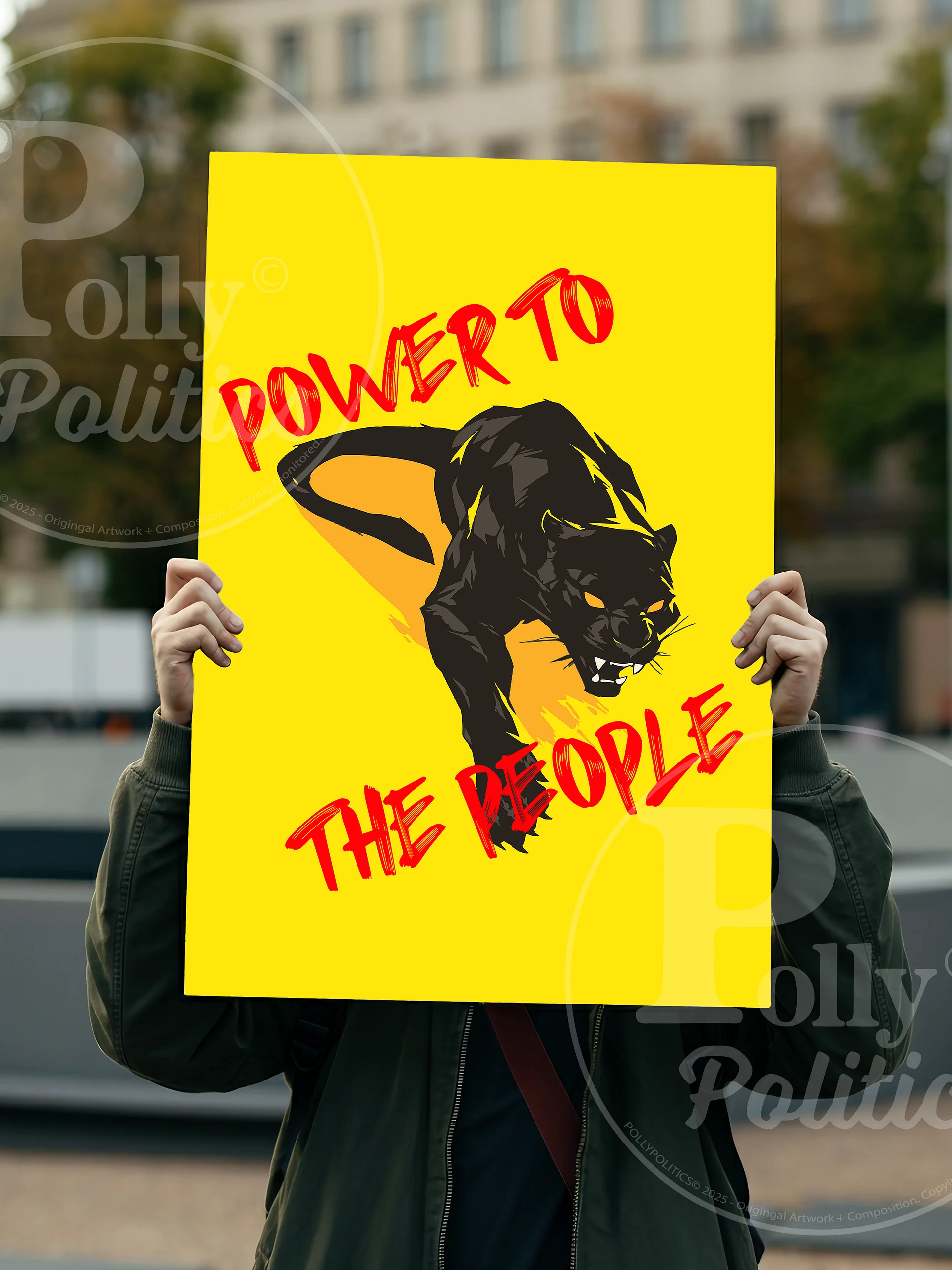 Power To The People Protest Poster product image (2)