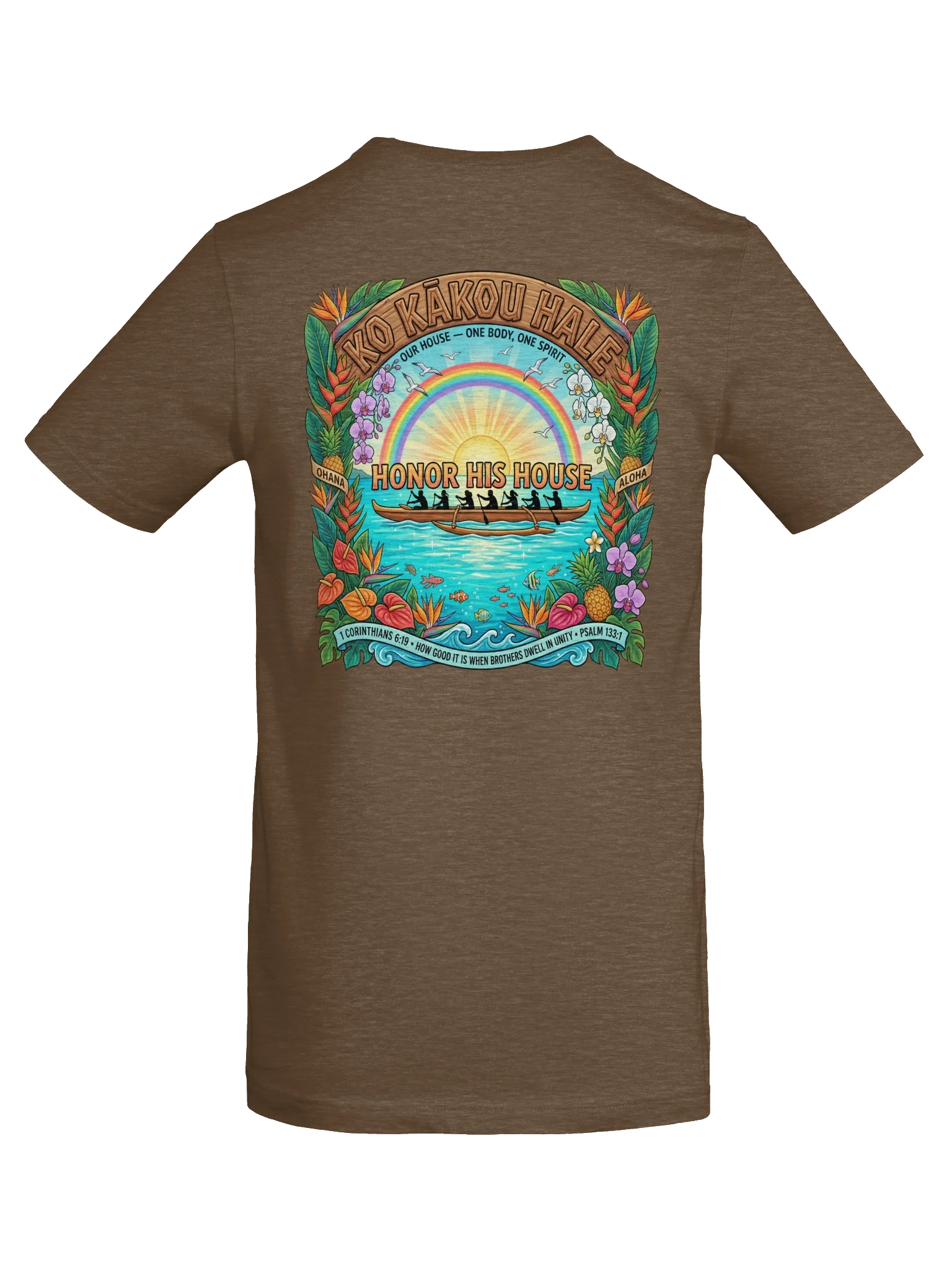 His House Unisex "Ko kākou hale" T-Shirt by His House