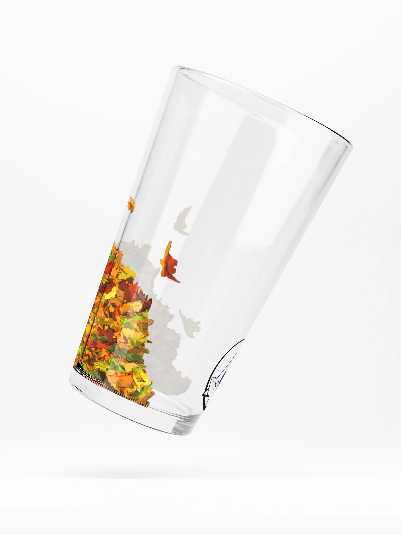 Lil Cherny in the Leaves Shaker Pint Glass product image (5)