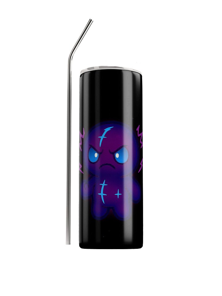 Void Shock Mascot — Black Stainless Steel Tumbler (ALTZ3R0O Edition) product image (1)