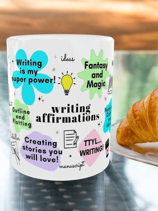 Writing Affirmations Mug product image (1)