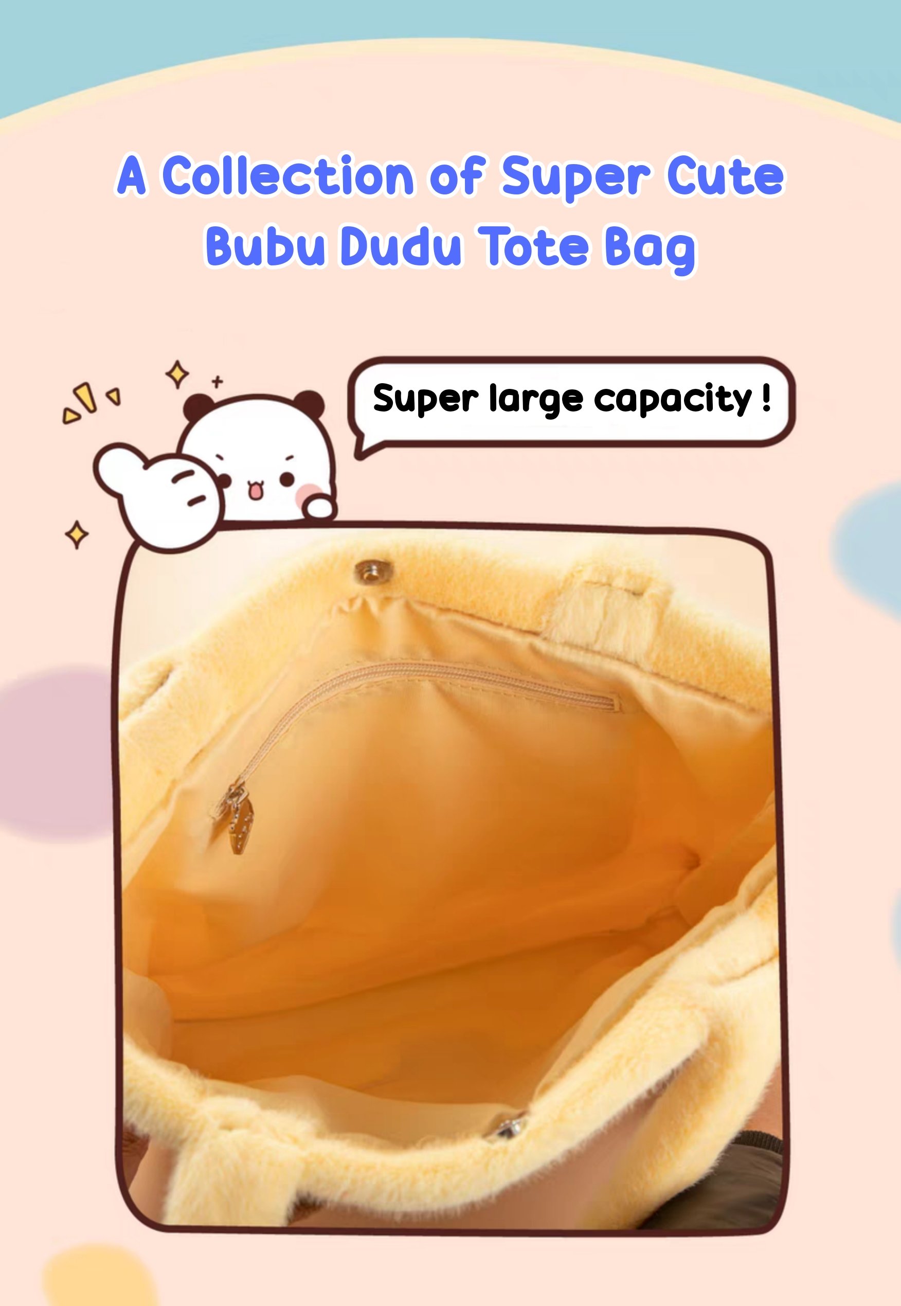 Cute Bubu Tote Bag product image (7)